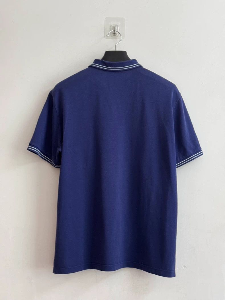 Prada Prada Dark blue striped polo Size US XL / EU 56 / 4 - 5 Thumbnail