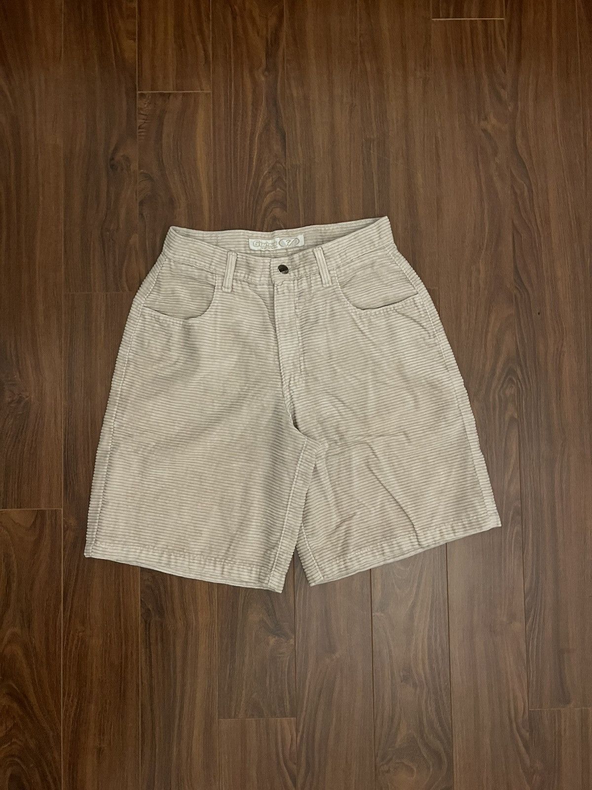 Guess Vintage 90s Guess Corduroy Shorts Size US 28 / EU 44 - 1 Thumbnail