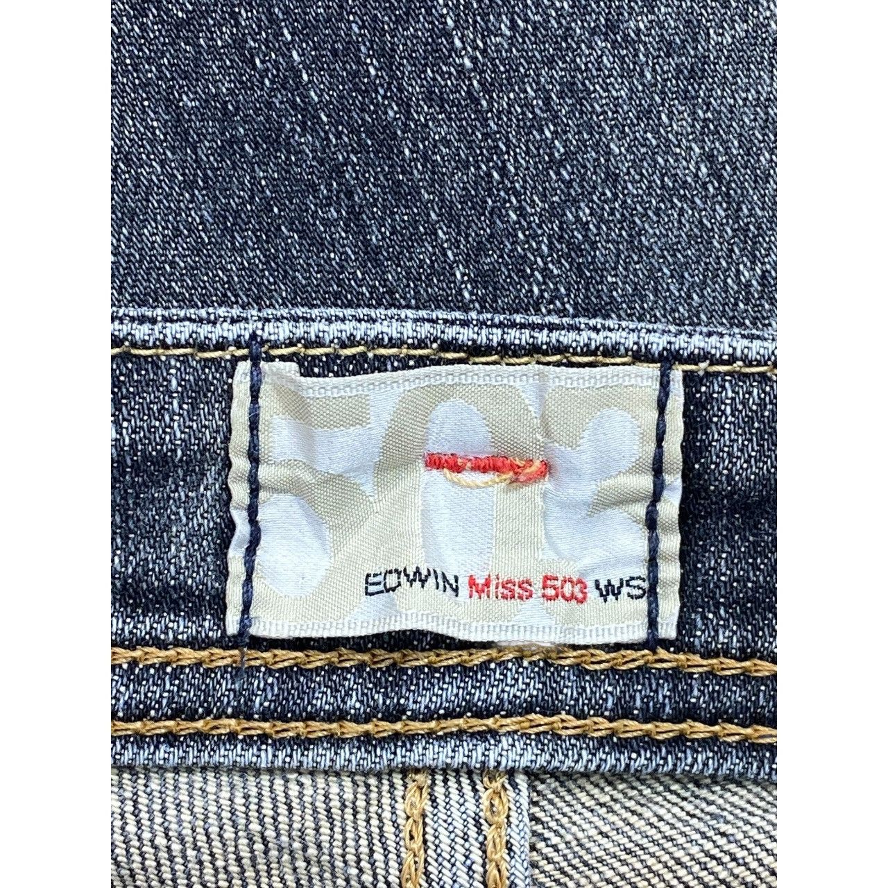 Edwin Edwin 503 Faded Black Wash Style Flare Jeans Size US 28 / EU 44 - 13 Thumbnail