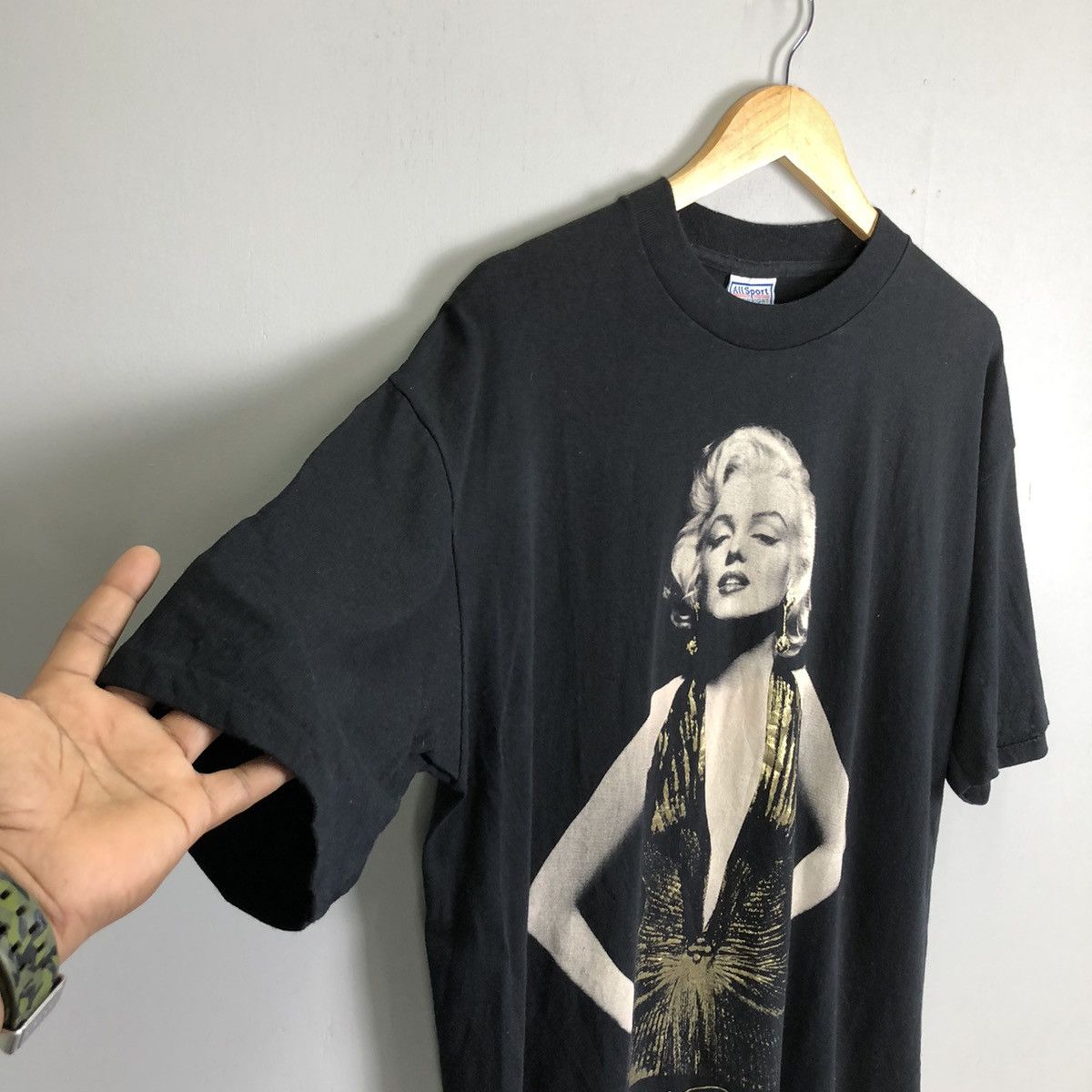 Vintage 🔥Rare🔥 Vintage 90s Marilyn Monreo Promo Tshirt Size US XL / EU 56 / 4 - 6 Thumbnail