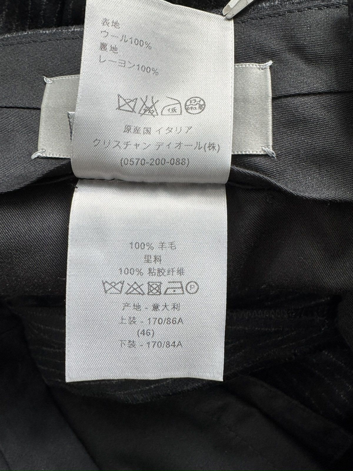 Dior DELETING FINAL $1000 Dior Navy Pinstripe Cargo Wool Pants Size US 30 / EU 46 - 12 Thumbnail
