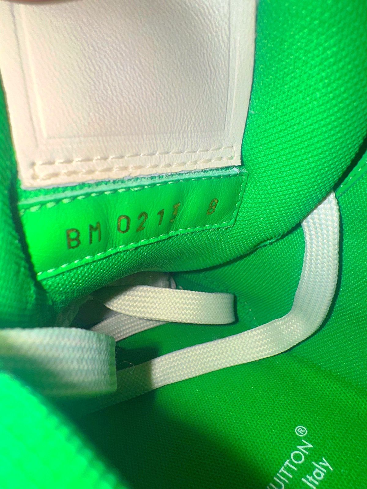 Louis Vuitton Louis Vuitton green trainer sneaker Size US 10 / EU 43 - 8 Thumbnail