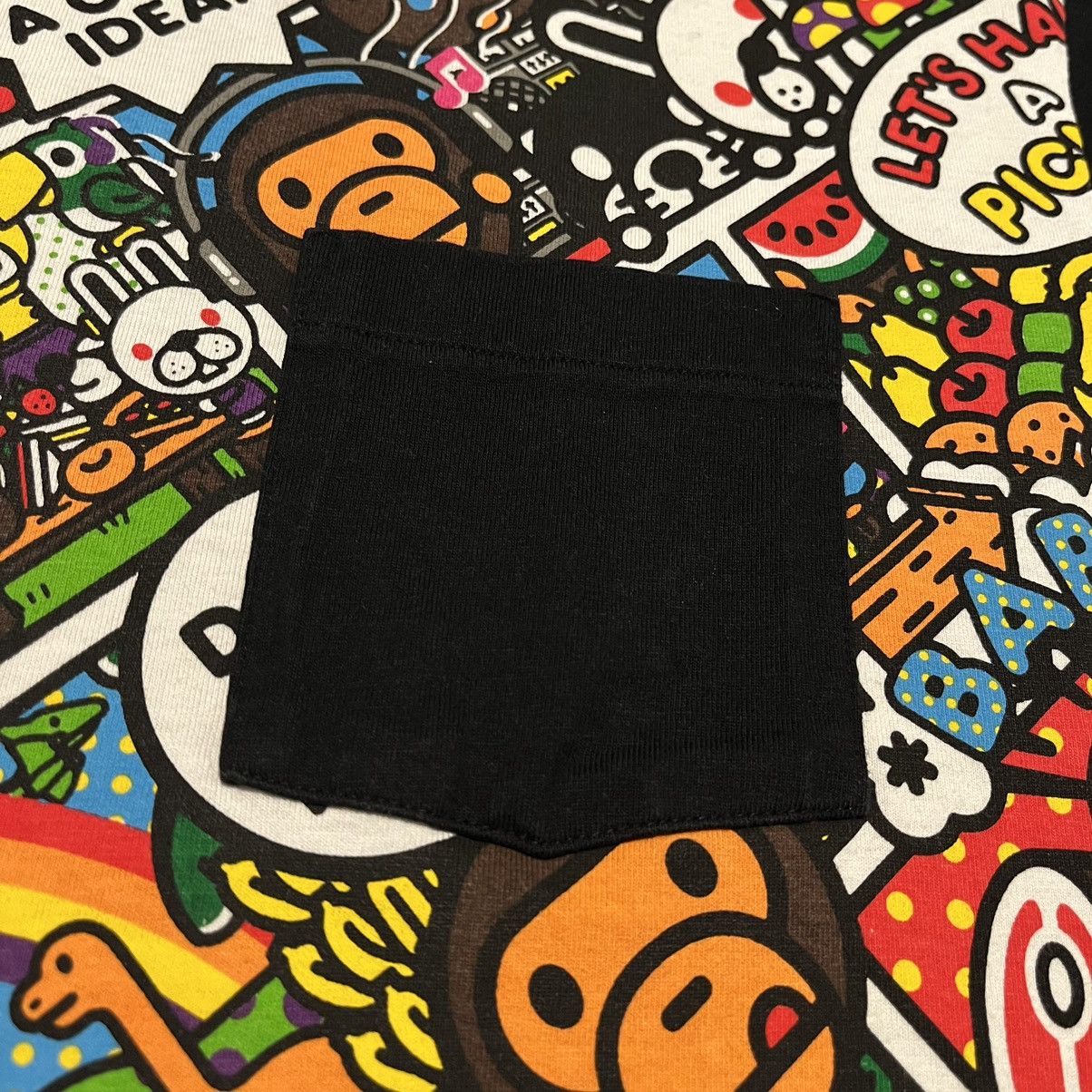 Bape Baby Milo Picnic Pocket Tee Size US XL / EU 56 / 4 - 4 Thumbnail
