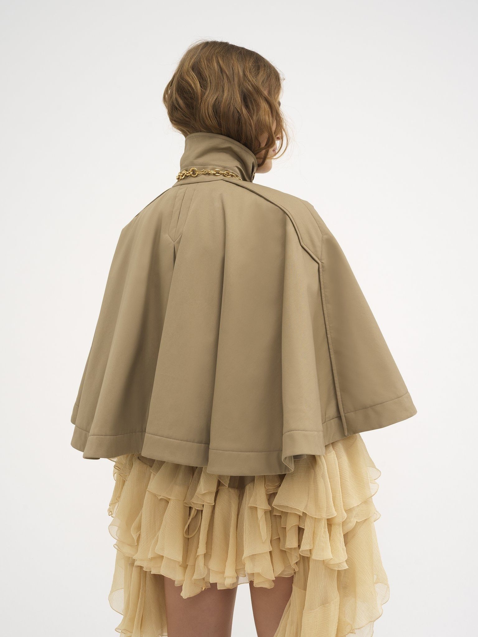 Chloe o1loc1c10226 Soften Coat in Brown Size M / US 6-8 / IT 42-44 - 4 Thumbnail