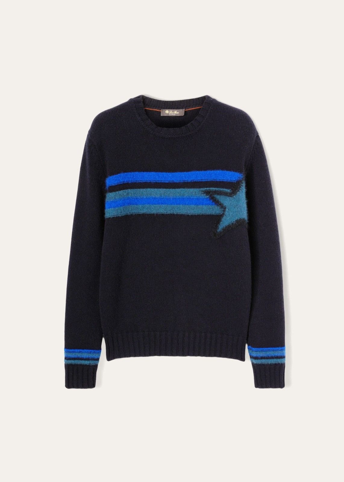 Loro Piana o1srvl11e1224 Girocollo Cashmere Silk Sweater Size US XL / EU 56 / 4 - 1 Thumbnail