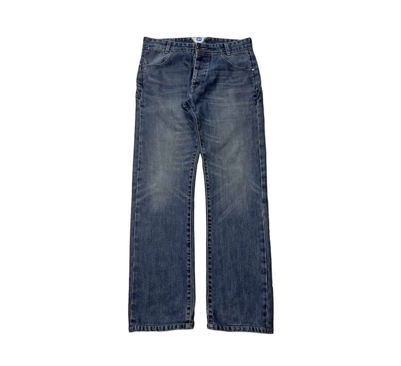 Image of Distressed Denim x Levis Vintage Levi’S 33X34 Levis Modern Original Washed Jeans Pant in Blue, Men'