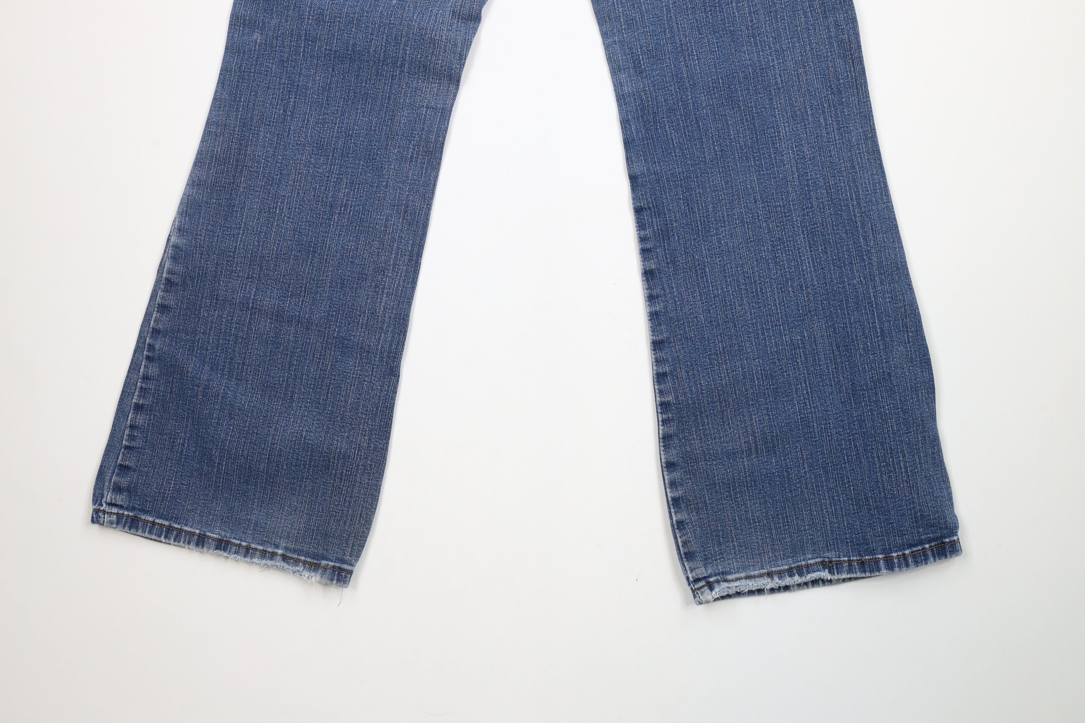 Levi's × Vintage Vintage Y2K Levis Flared Wide Leg Denim Jeans Babydoll Size 30" / US 8 / IT 44 - 12 Thumbnail