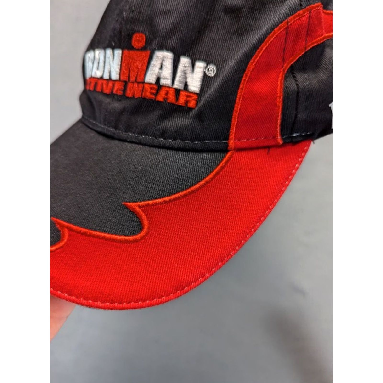 Vintage Ironman Active Wear Baseball Cap Men One Size Black Size ONE SIZE - 6 Thumbnail
