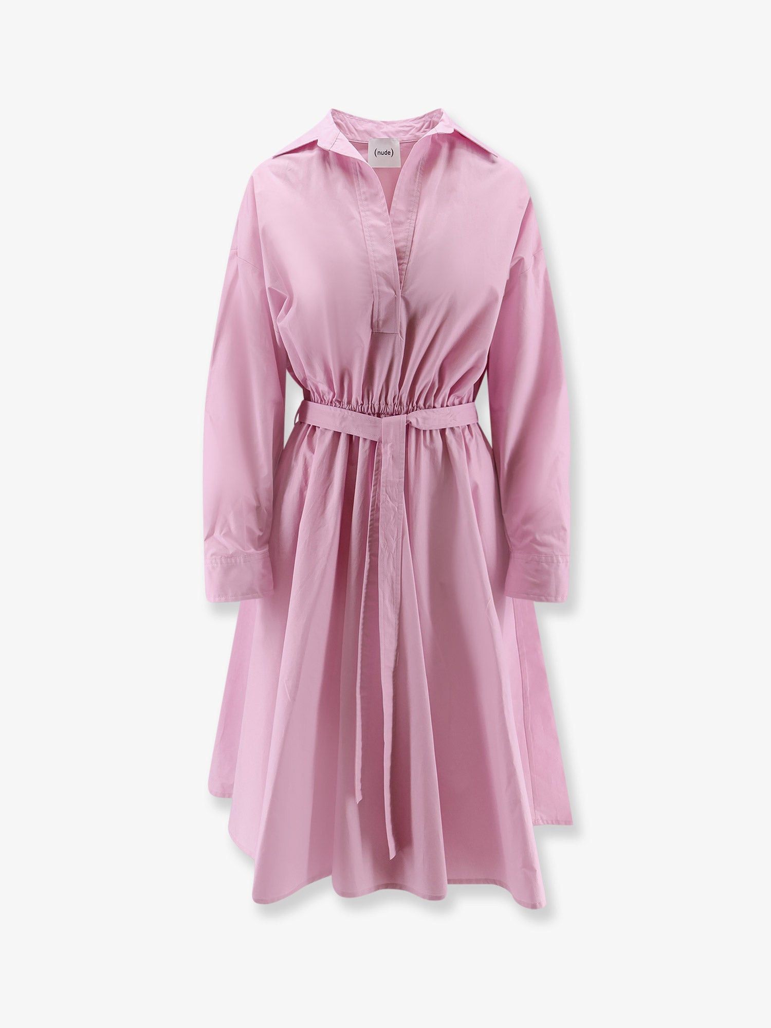 Nude Cotton Polo Dress Size M / US 6-8 / IT 42-44 - 1 Thumbnail