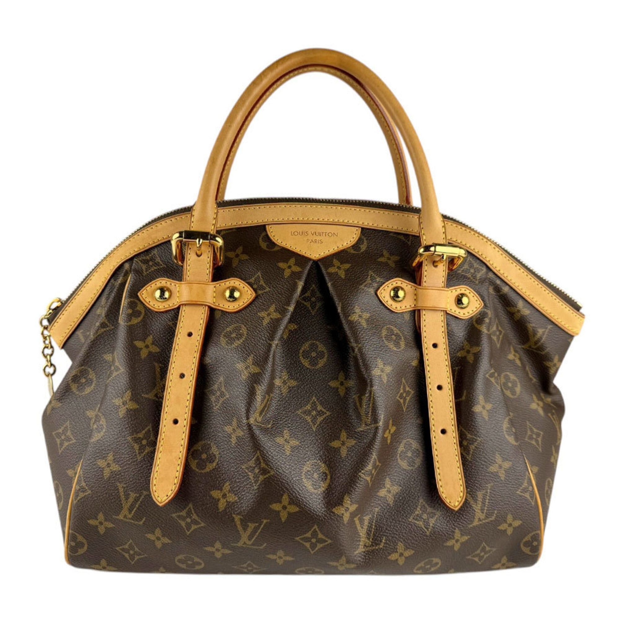 Louis Vuitton Louis Vuitton Monogram Tivoli GM handbag, canvas, brown and gold, women's, M40144, free shipping, z9211 Size ONE SIZE - 1 Thumbnail