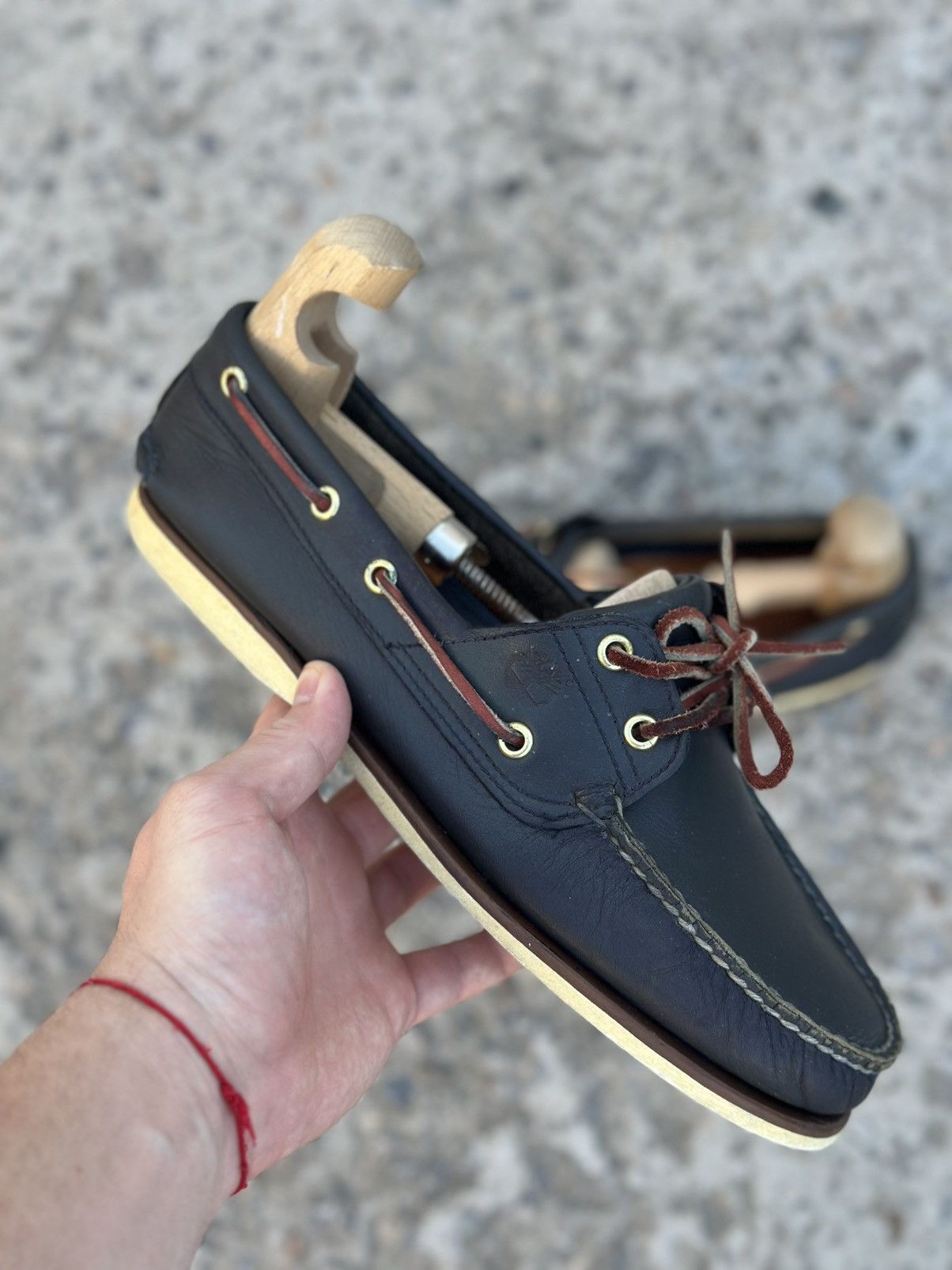 Timberland Luxury Man’s Timberland Leather Shoes Size 43.5 Size US 9.5 / EU 42-43 - 2 Thumbnail