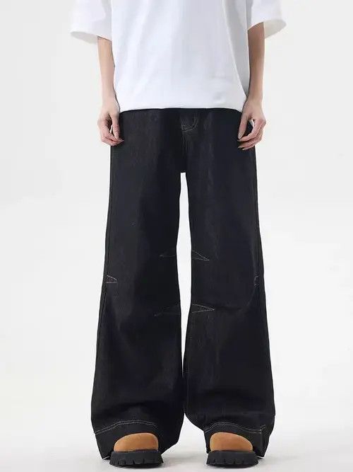 Other Street hip hop wash Y2K vintage baggy jeans Size US 29 - 2 Thumbnail
