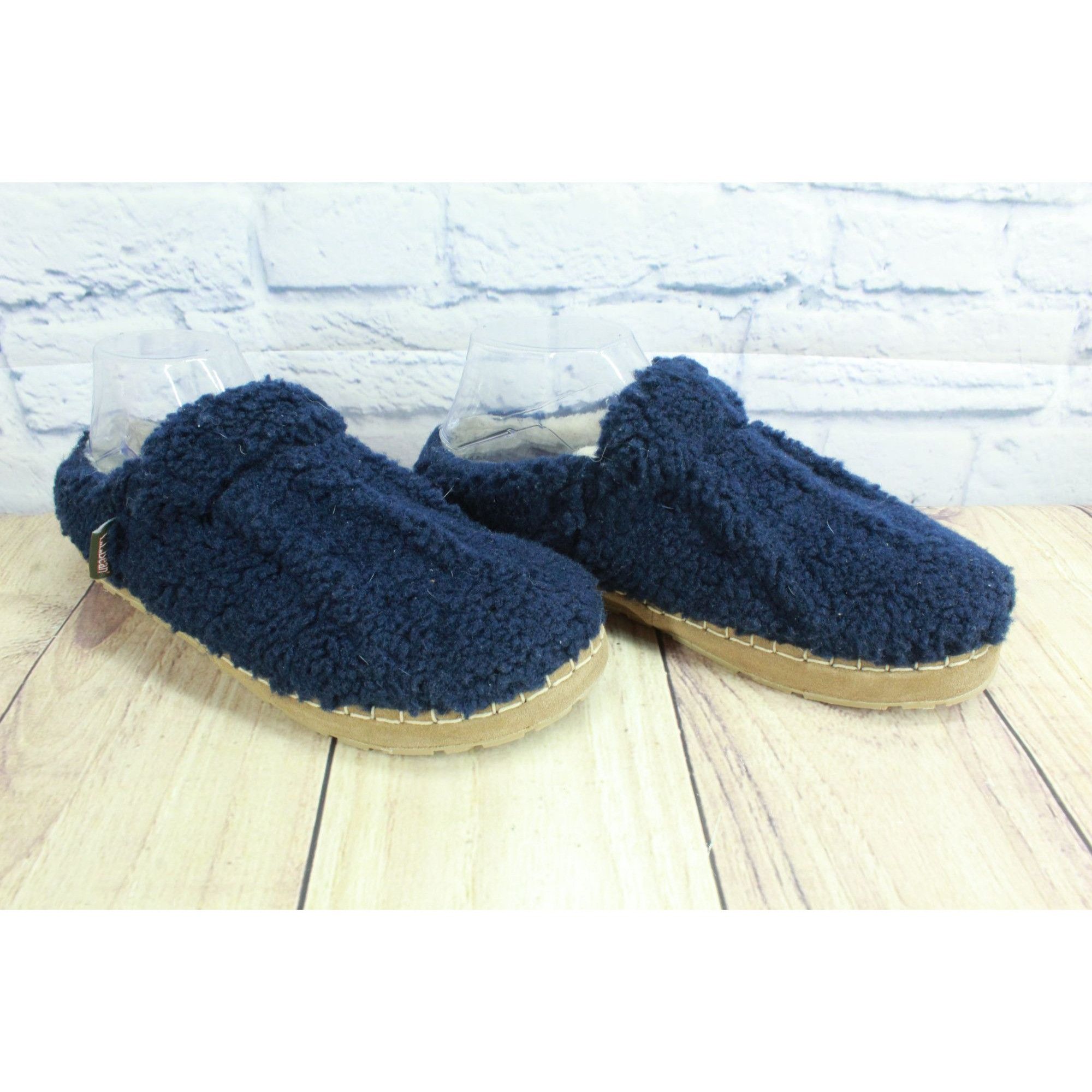 L.L. Bean LL Bean Knit Fleece Lined Water Resistant Cozy Slippers Size US 8 / IT 38 - 3 Thumbnail