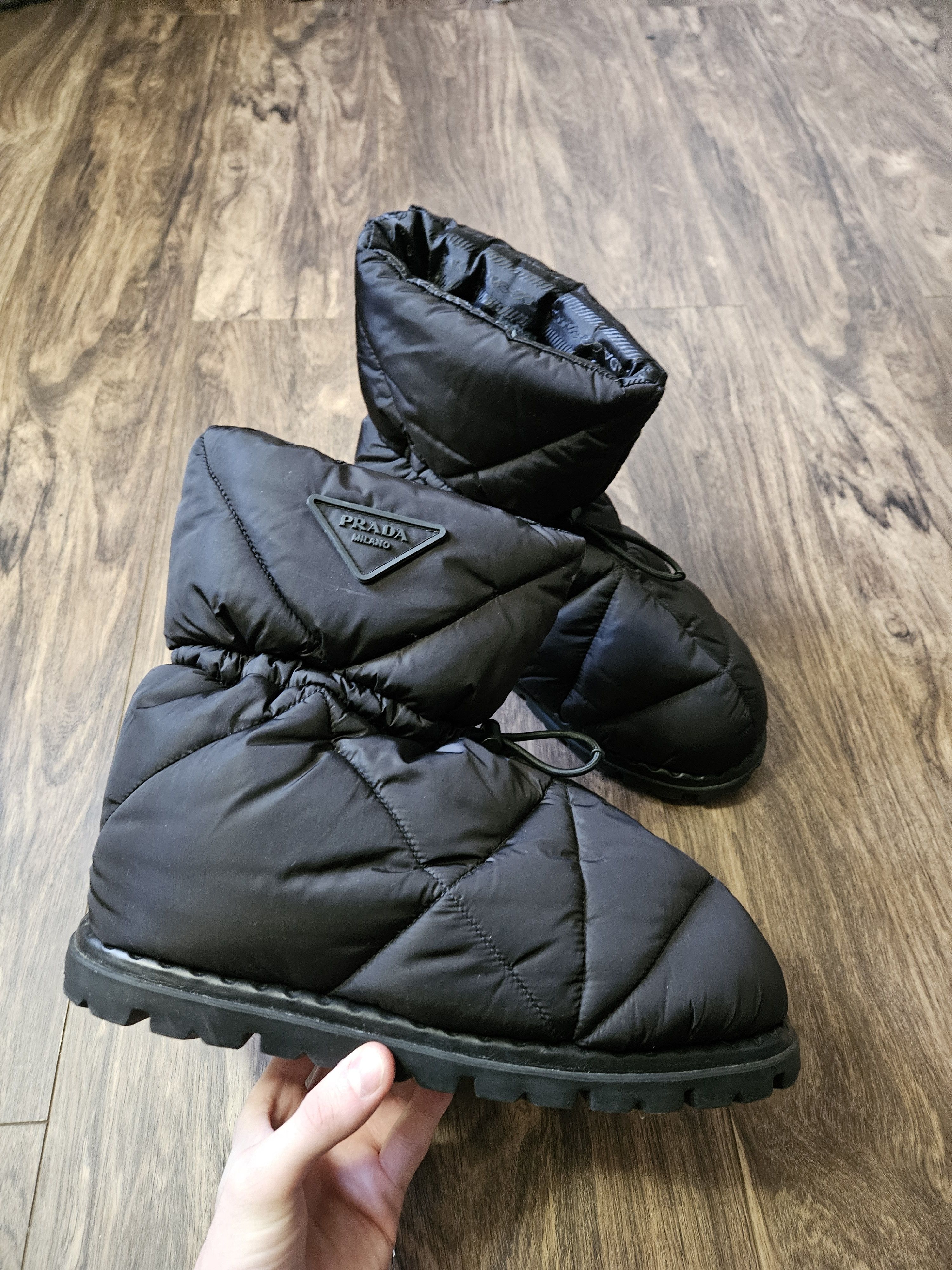 Prada Apres Ski Quilted Nylon Padder Puffer Ski Boots Size US 9 / EU 42 - 1 Thumbnail