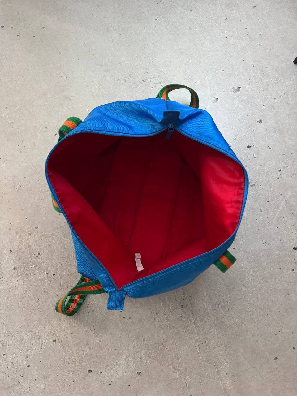 Polo Ralph Lauren Polo Ralph Lauren Large Blue Duffle Bag Big Pony Travel Gym Size ONE SIZE - 7 Thumbnail
