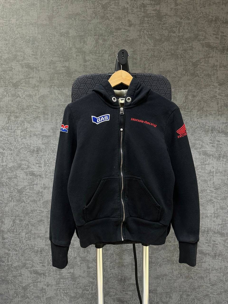 Honda × Vintage Vintage Honda HCR Gas Racing Hoodie Size L / US 10 / IT 46 - 1 Thumbnail