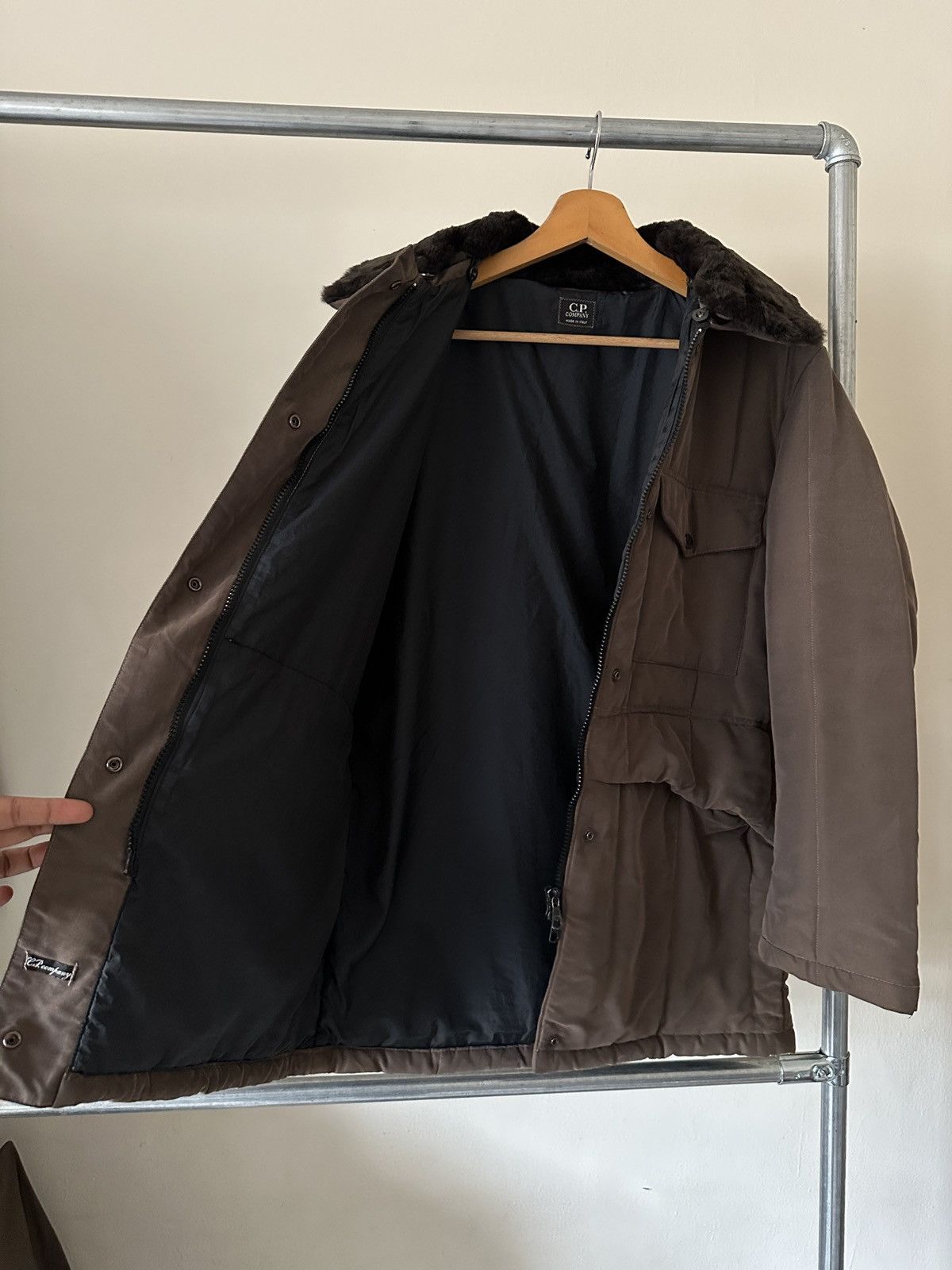 C.P. Company AW1997 CP Company Removable Fur Collar Jacket Size US S / EU 44-46 / 1 - 5 Thumbnail