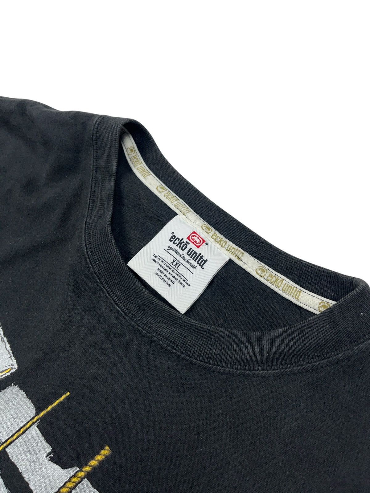 Ecko Unltd. × Rap Tees × Vintage Vintage Ecko Unltd. Actual Factual Graffiti T-shirt y2k Size US XXL / EU 58 / 5 - 8 Thumbnail