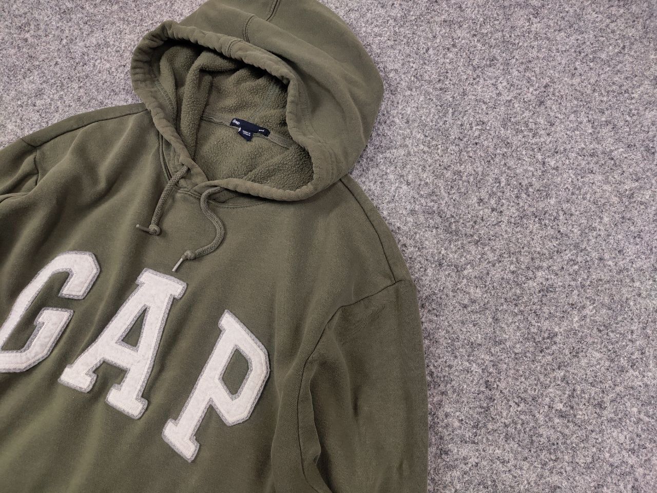 Gap Vintage Gap Military Green Logo Classic Hoodie Y2K style Size US M / EU 48-50 / 2 - 4 Thumbnail