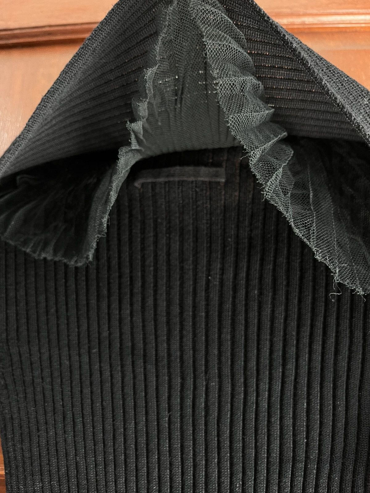 Jean Paul Gaultier JEAN PAUL GAULTIER RIBBED WOOL KNIT LONGSLEEVE Size M / US 6-8 / IT 42-44 - 10 Thumbnail