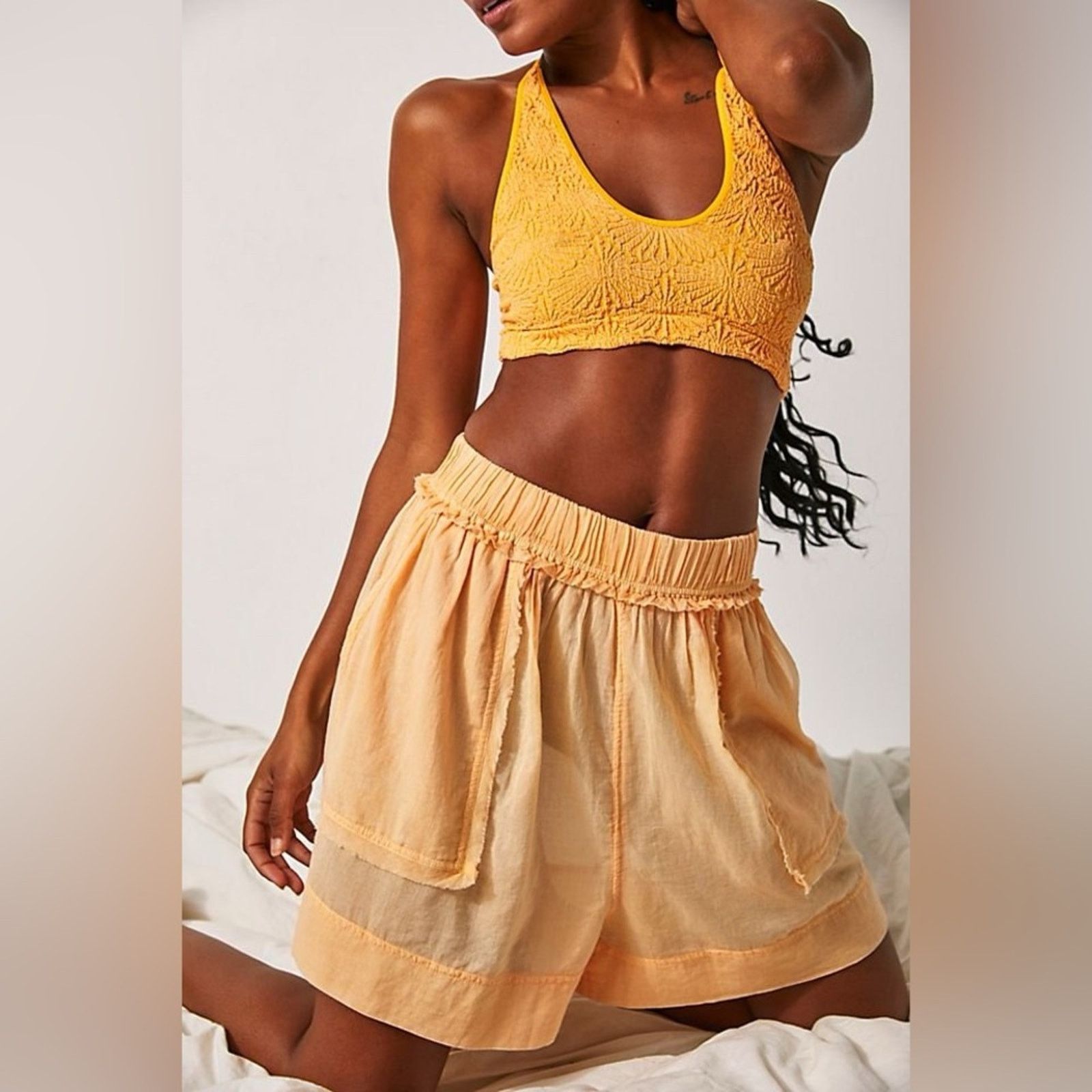 Free People NWOT Free People Intimately Heating up woven Boxer Size 26" / US 2 / IT 38 - 3 Thumbnail