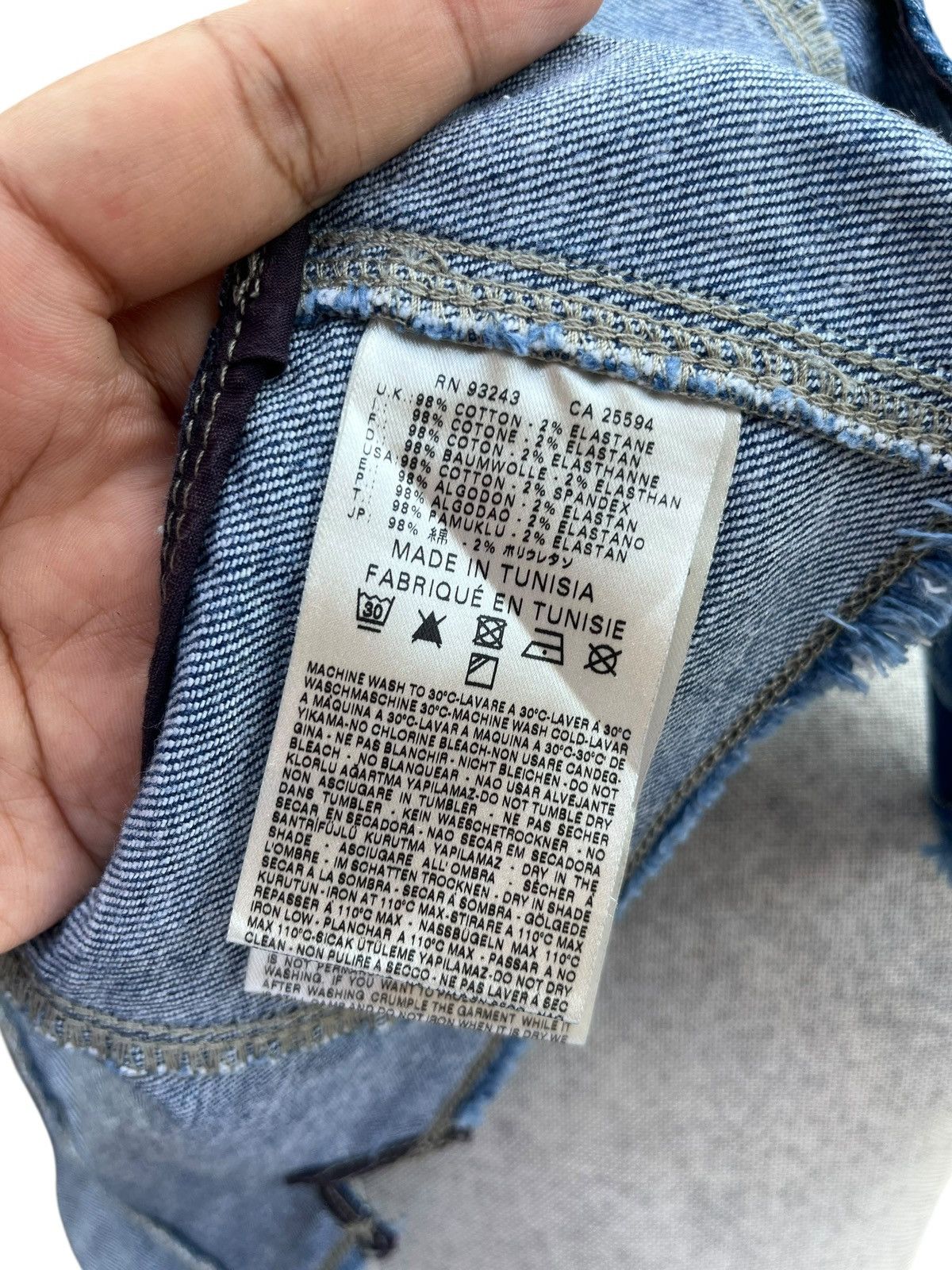 Diesel Denim vest Size XS / US 0-2 / IT 36-38 - 7 Thumbnail