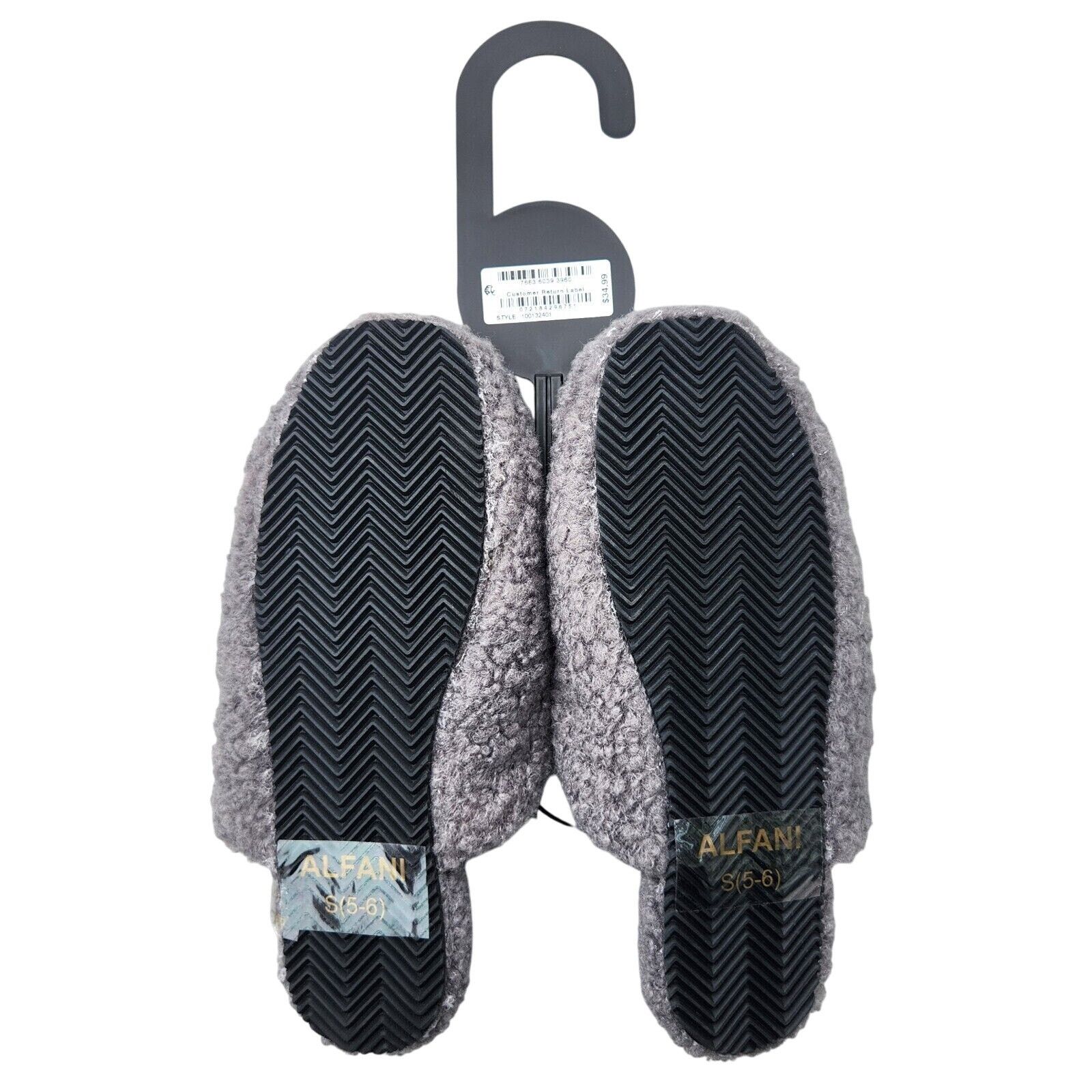 Alfani Alfani Women Grey Shearling Indoor Lounge Slipper Size 5-6 Size US 6 / IT 36 - 2 Thumbnail