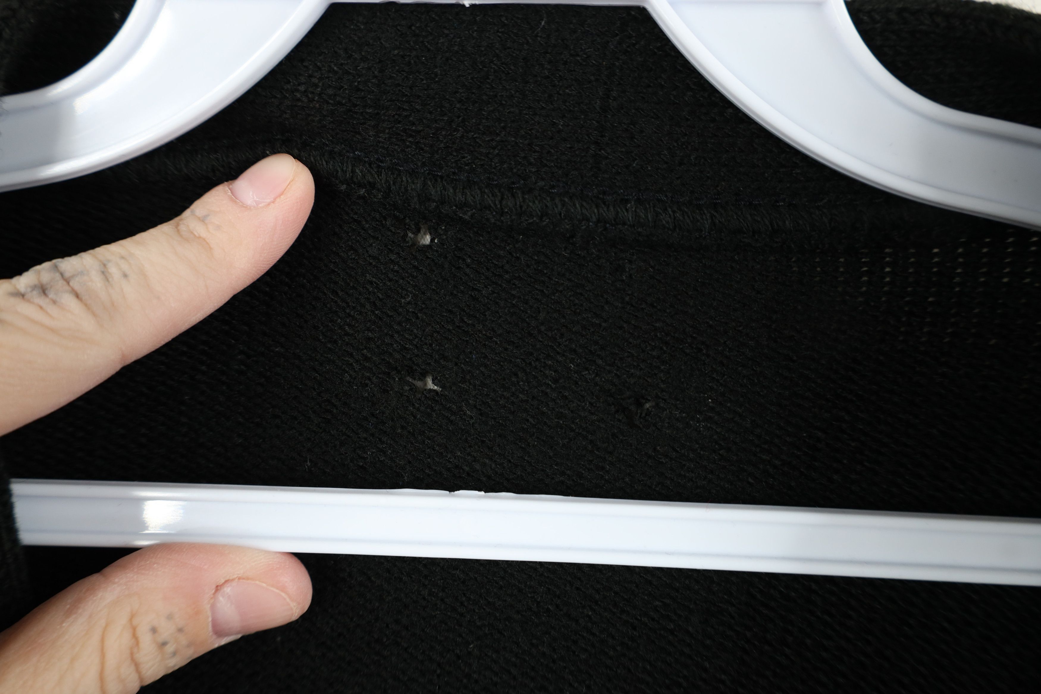 Vintage Vintage 90s Streetwear Blank Knit Cardigan Sweater Black Size US XL / EU 56 / 4 - 9 Thumbnail