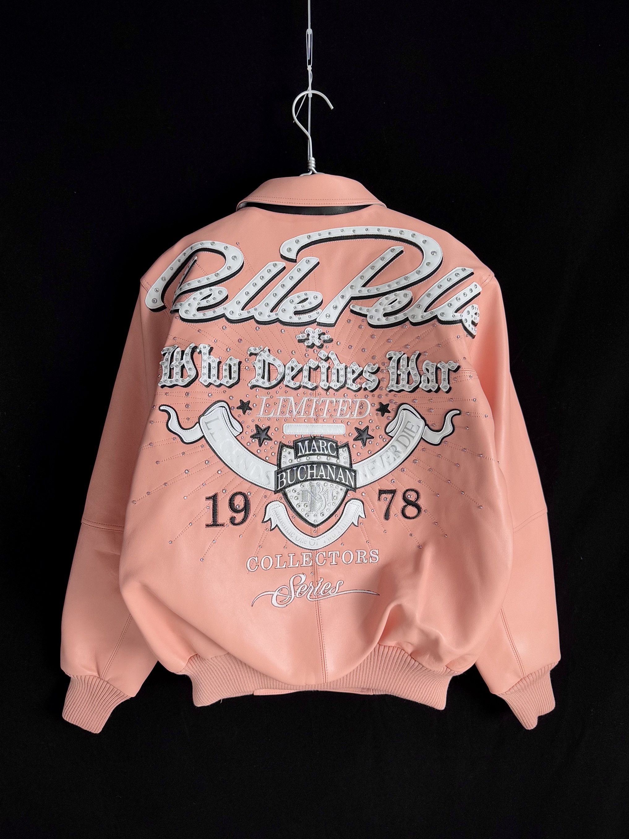 Who Decides War WDW x PP 'GREATEST OF ALL TIME' GENUINE LEATHER JACKET Size US S / EU 44-46 / 1 - 2 Thumbnail