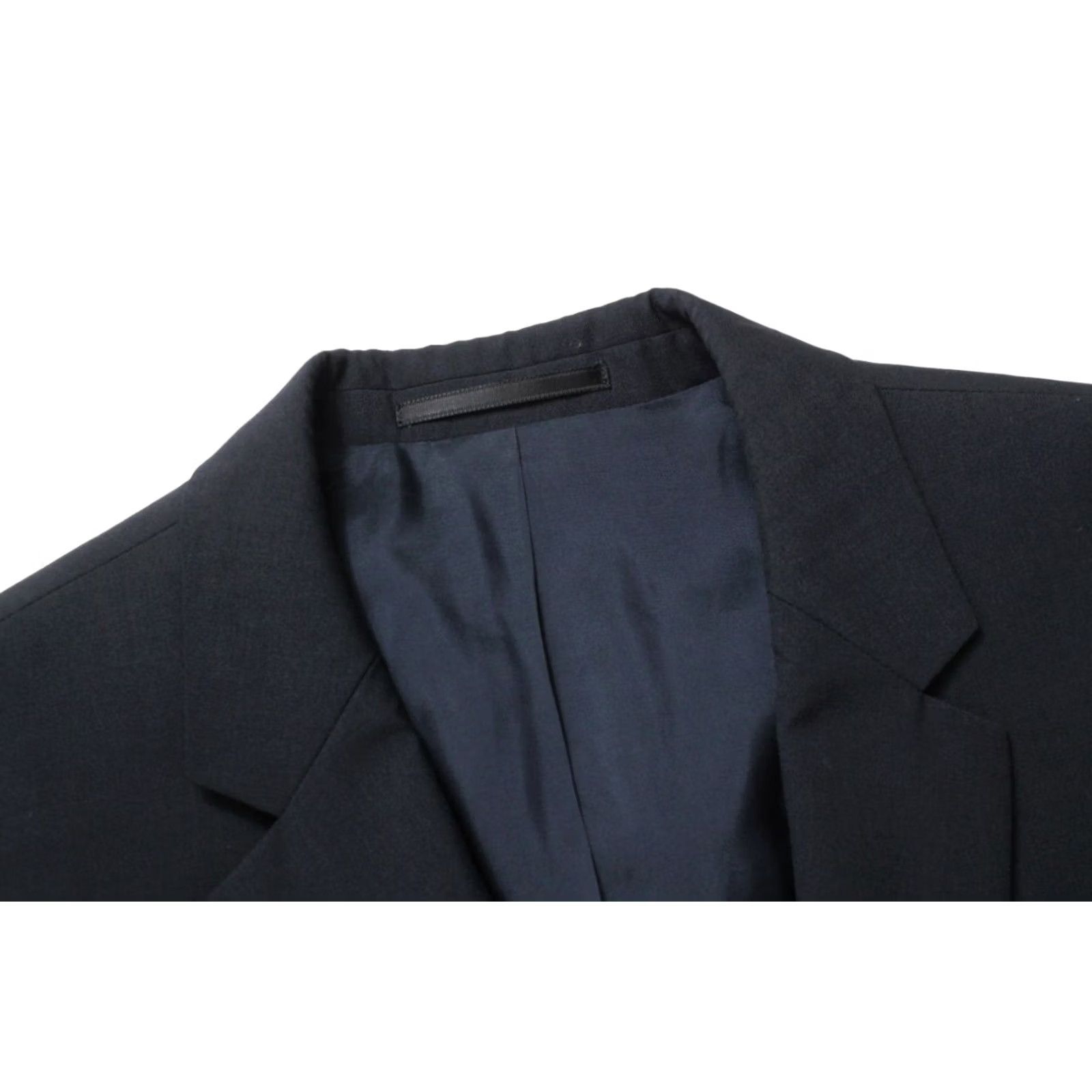 Hugo Boss HUGO BOSS Blazer Men US 38L Single Breasted Wool Notch Lapel Blazer Men Black Wool Jacket Notch Lapel 2 Buttons, Regular, Big & Tall Size 38R - 5 Thumbnail