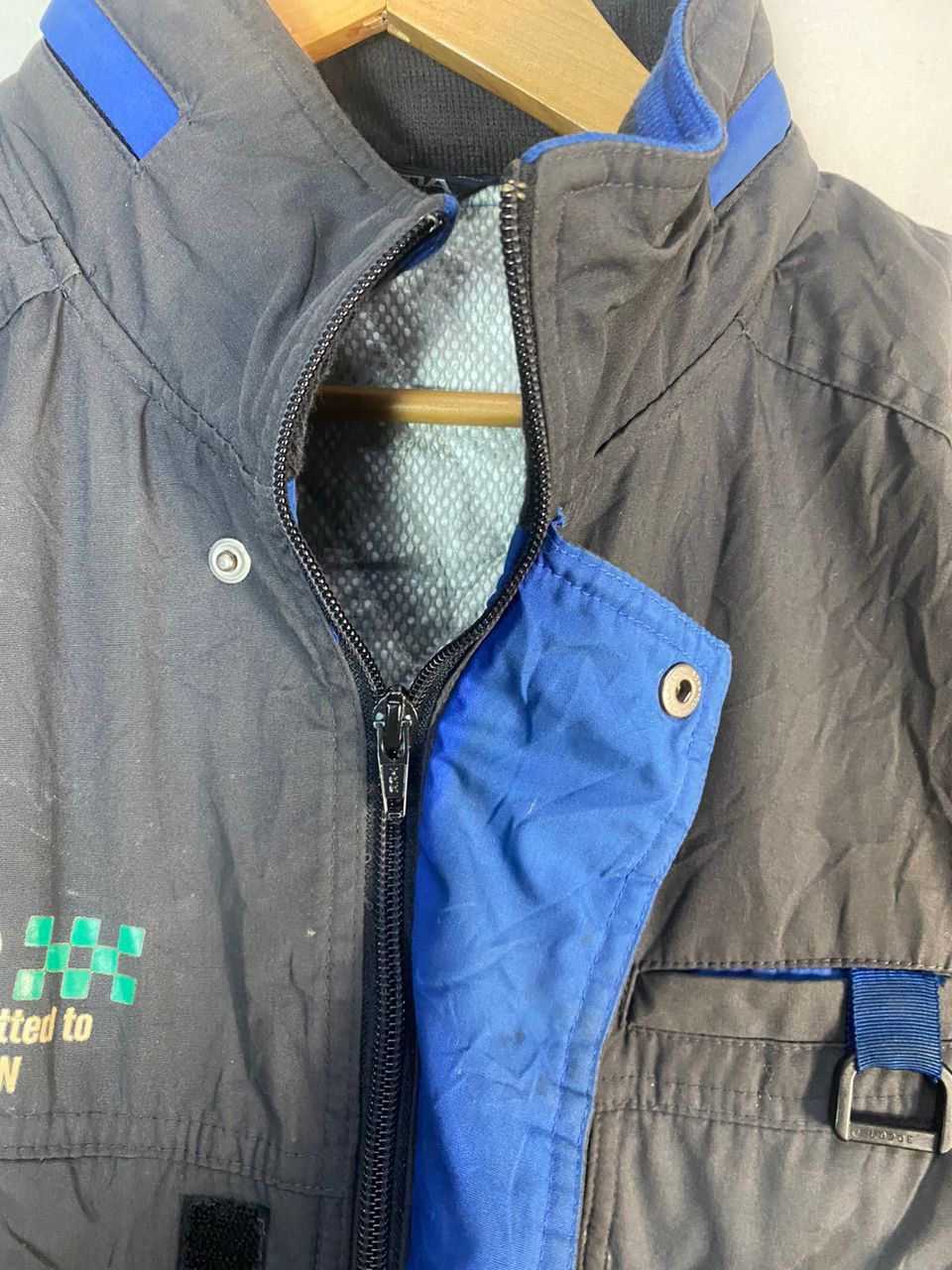 Japanese Brand × Sports Specialties Nissan zipper jacket hidden hoodie Size US M / EU 48-50 / 2 - 4 Thumbnail