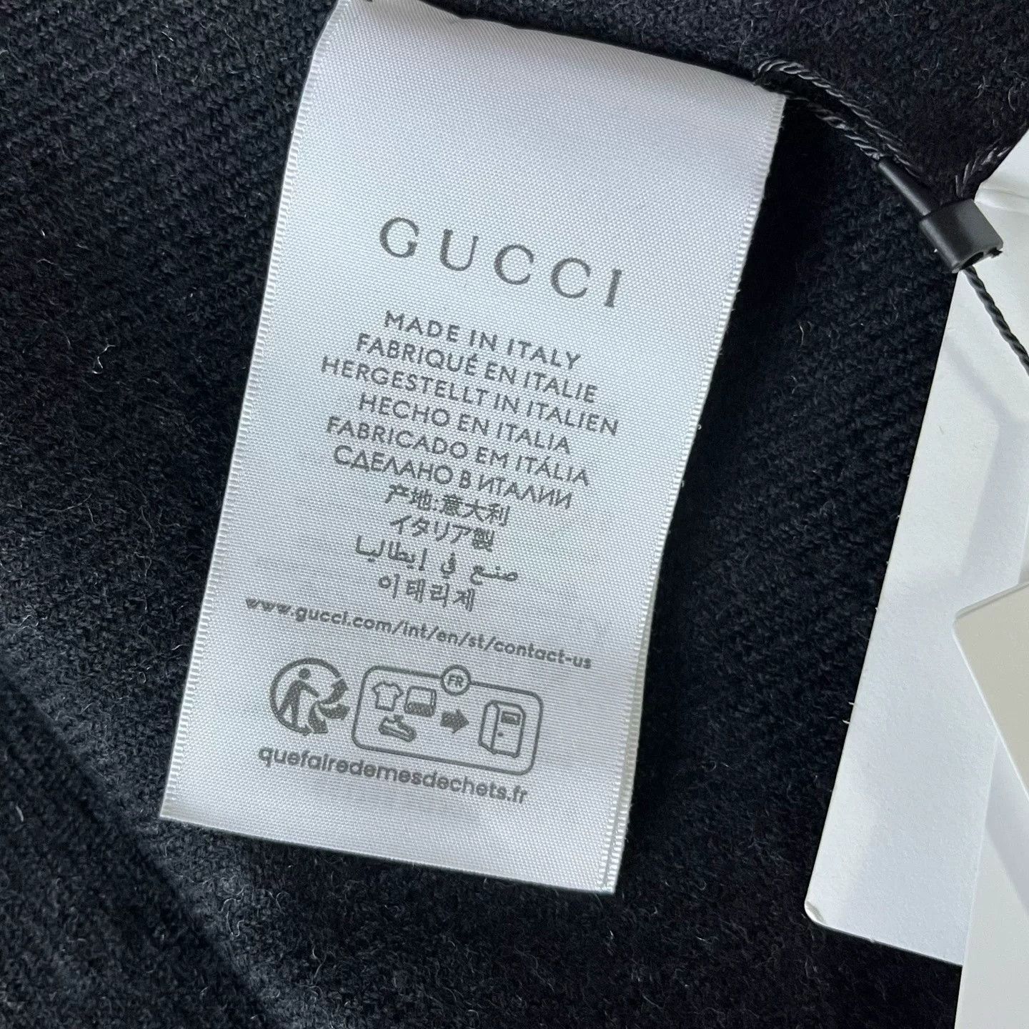 Gucci Gucci Fringe Trim Wool Scarf Size ONE SIZE - 5 Thumbnail