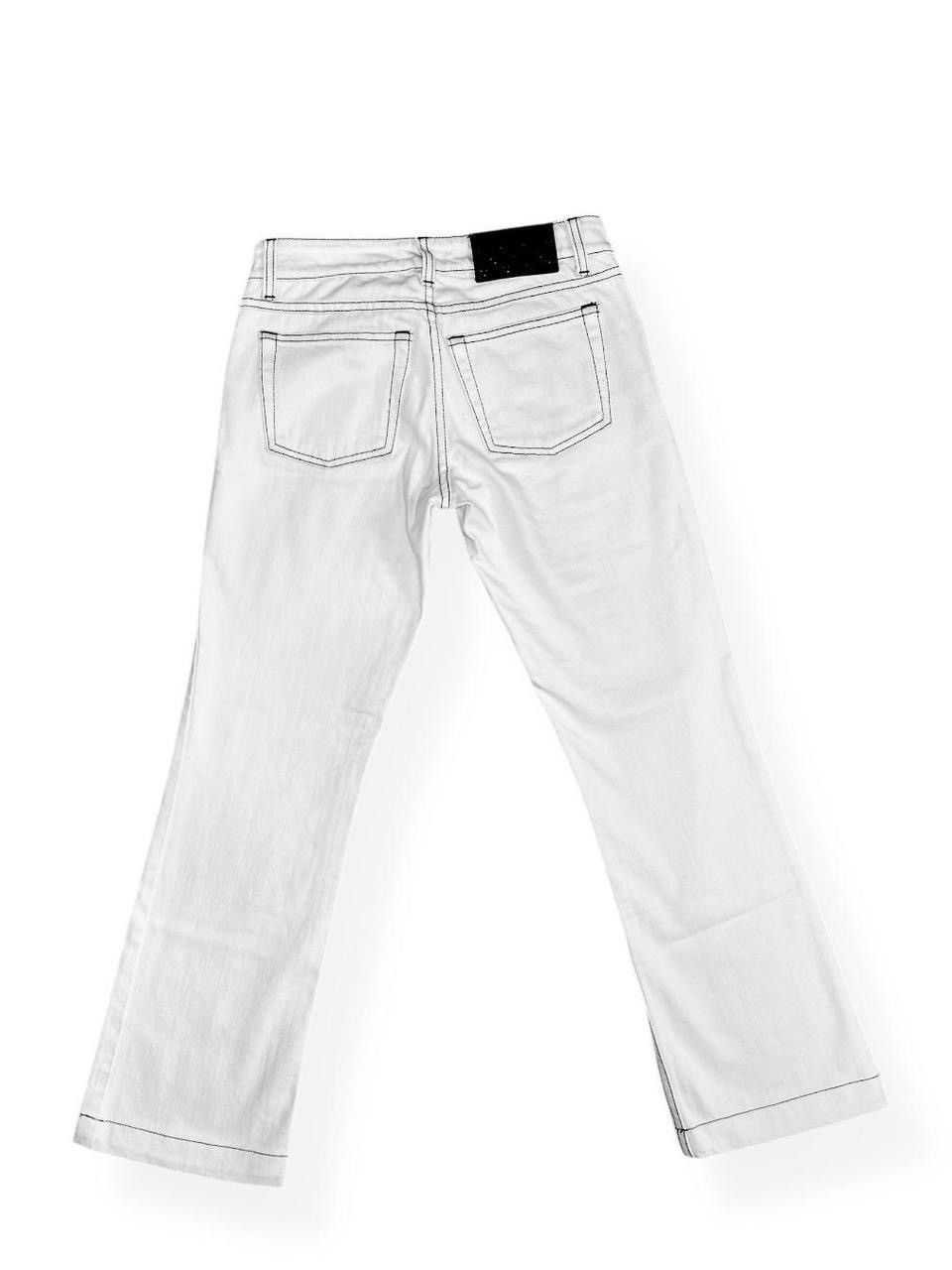 Gucci Vintage Gucci White Flared Pants Size 36" / US 14 / IT 50 - 2 Thumbnail