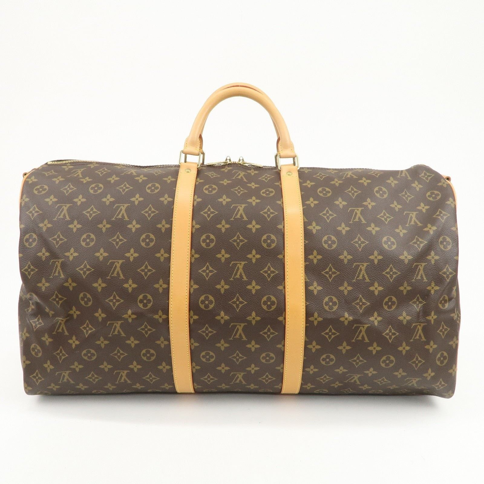 Louis Vuitton Louis Vuitton Monogram Keepall Bandouliere 60 Duffle Bag Size ONE SIZE - 2 Thumbnail