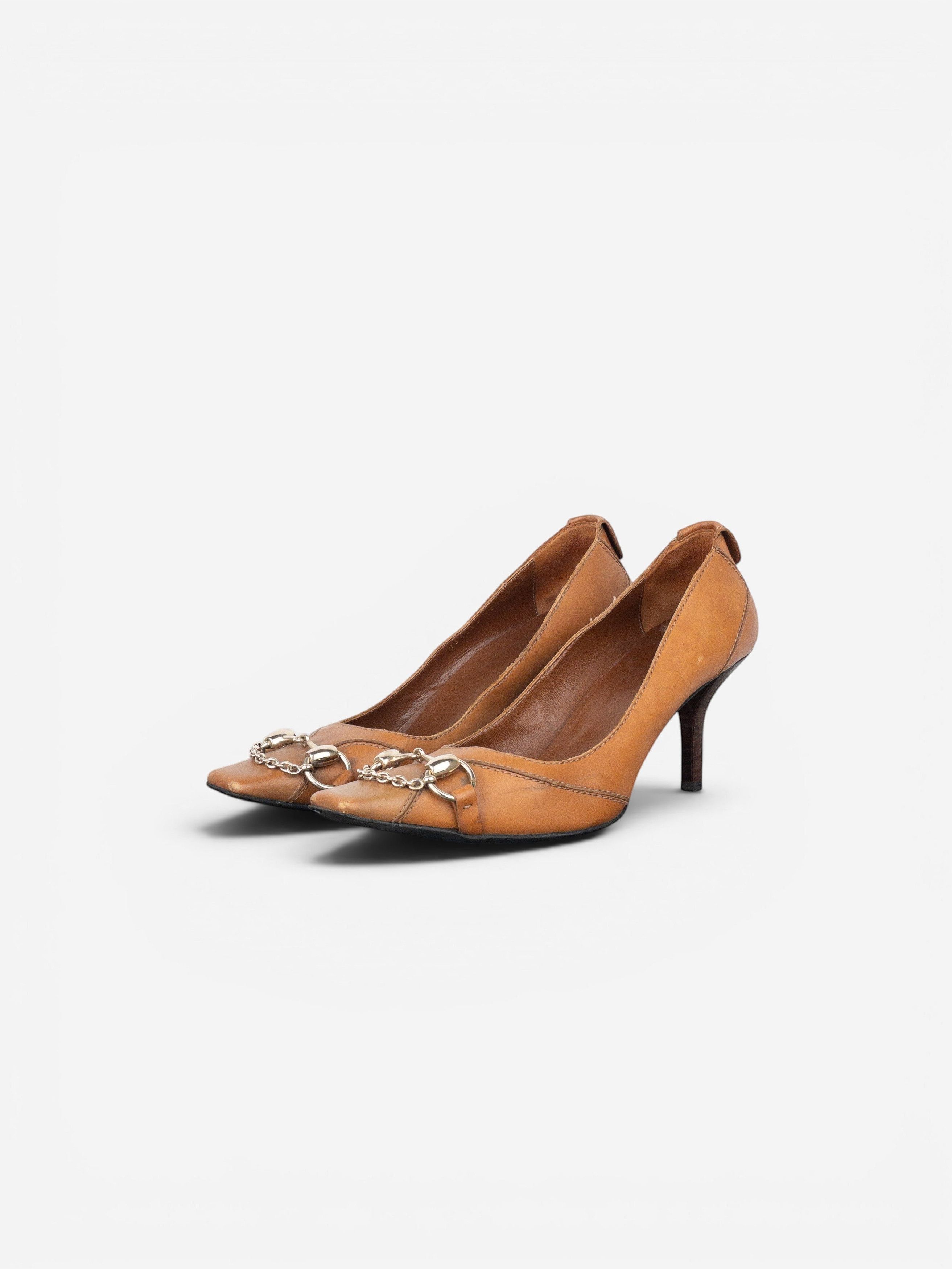 Gucci × Tom Ford × Vintage Archive Gucci square toe block heel