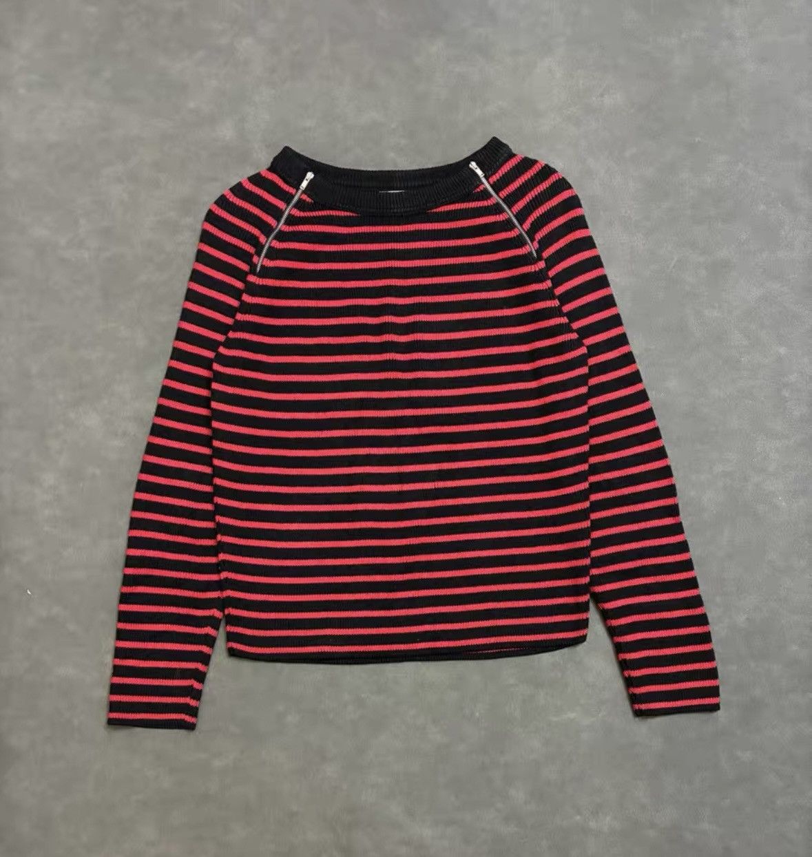 Hedi Slimane Hedi Slimane × Saint Laurent Paris AW15Sweater Zipped Collar Size US S / EU 44-46 / 1 - 2 Thumbnail