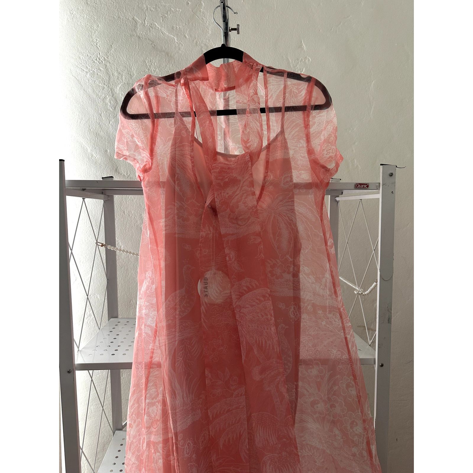 Staud STAUD Calluna Dress Cherry blossom S Size S / US 4 / IT 40 - 5 Thumbnail