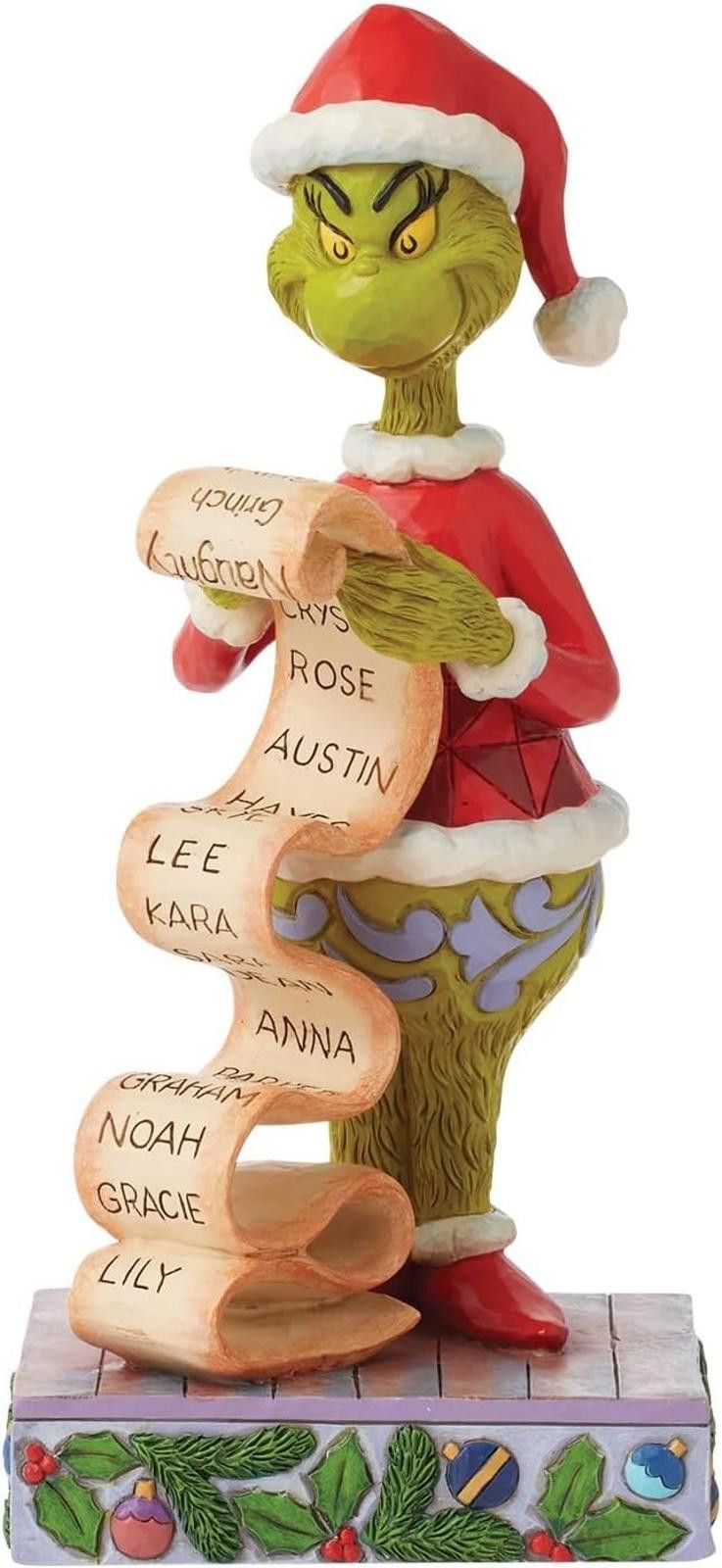 Designer Dr. Seuss Grinch Santa Grinch Holding Naughty or Nice List Size ONE SIZE - 1 Thumbnail