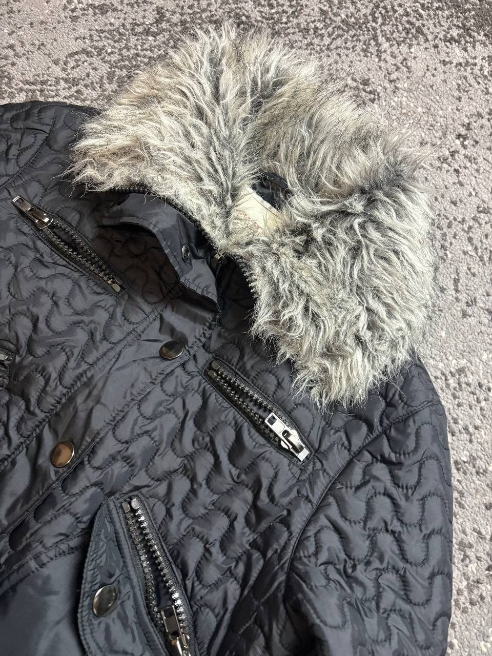 Hysteric Glamour × If Six Was Nine × Vintage Vintage Y2K MkBomber Motorcycle Fur Collar Avantgarde Jacket Size US S / EU 44-46 / 1 - 2 Thumbnail