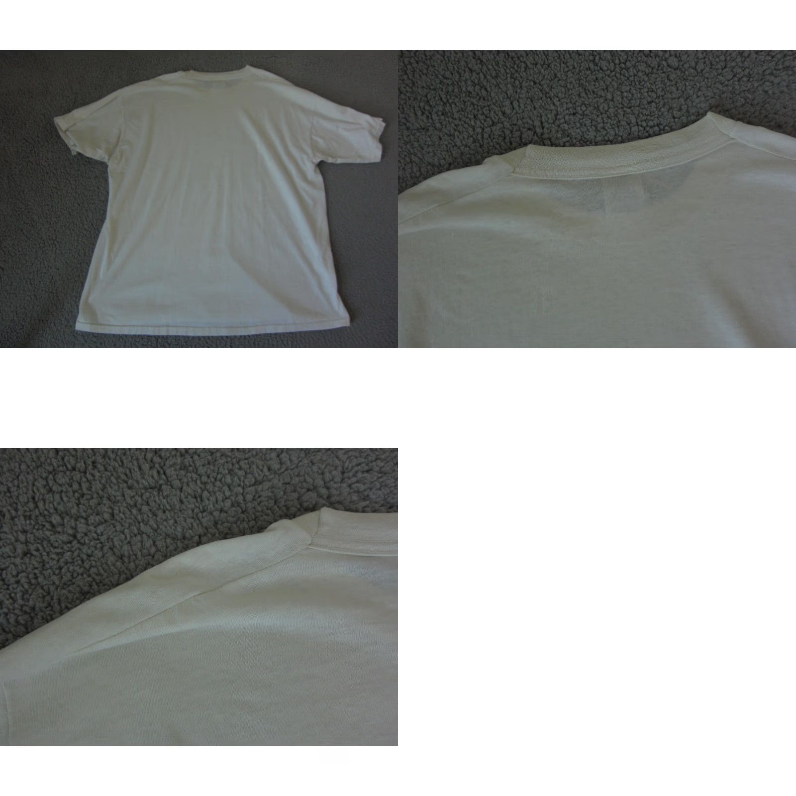 Fruit Of The Loom VINTAGE Pioneer Shirt Mens XL White Fruit of the Loom 90s T-Shirt US 70s 80s 90s Punk Rock Cat School Classic USA Size US XL / EU 56 / 4 - 9 Thumbnail