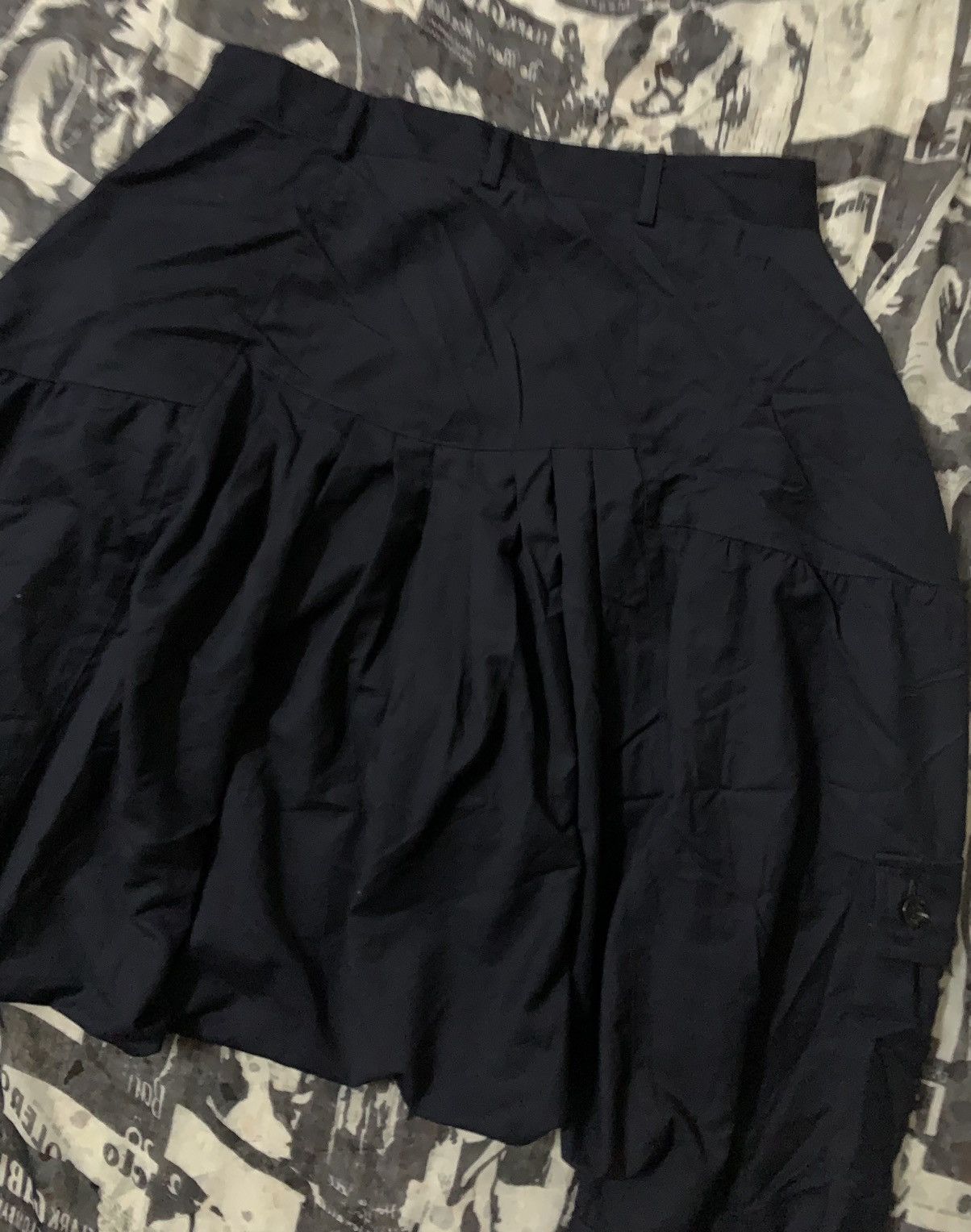 Yohji Yamamoto 💥Avant Grade Gadget Crow Gothic Cargo Harem Pant Size 30" / US 8 / IT 44 - 5 Thumbnail