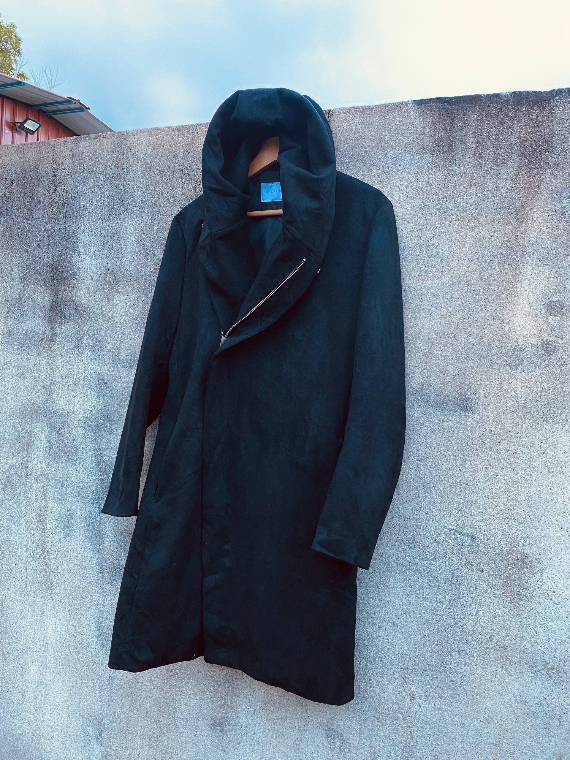 GOSTAR DE FUGA GOSTAR DE FUGA Asymmetrical Hooded Coat Jacket Size US S / EU 44-46 / 1 - 2 Thumbnail