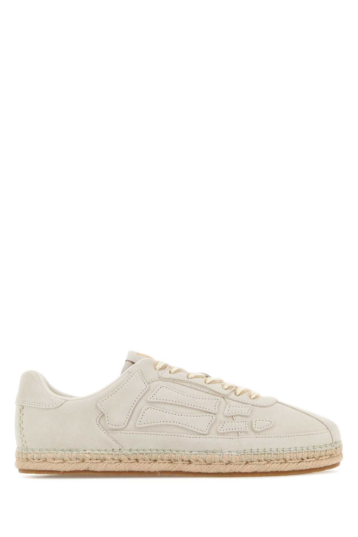 Amiri Chalk Suede Pacific Bones Sneakers Size US 12 / EU 45 - 1 Thumbnail