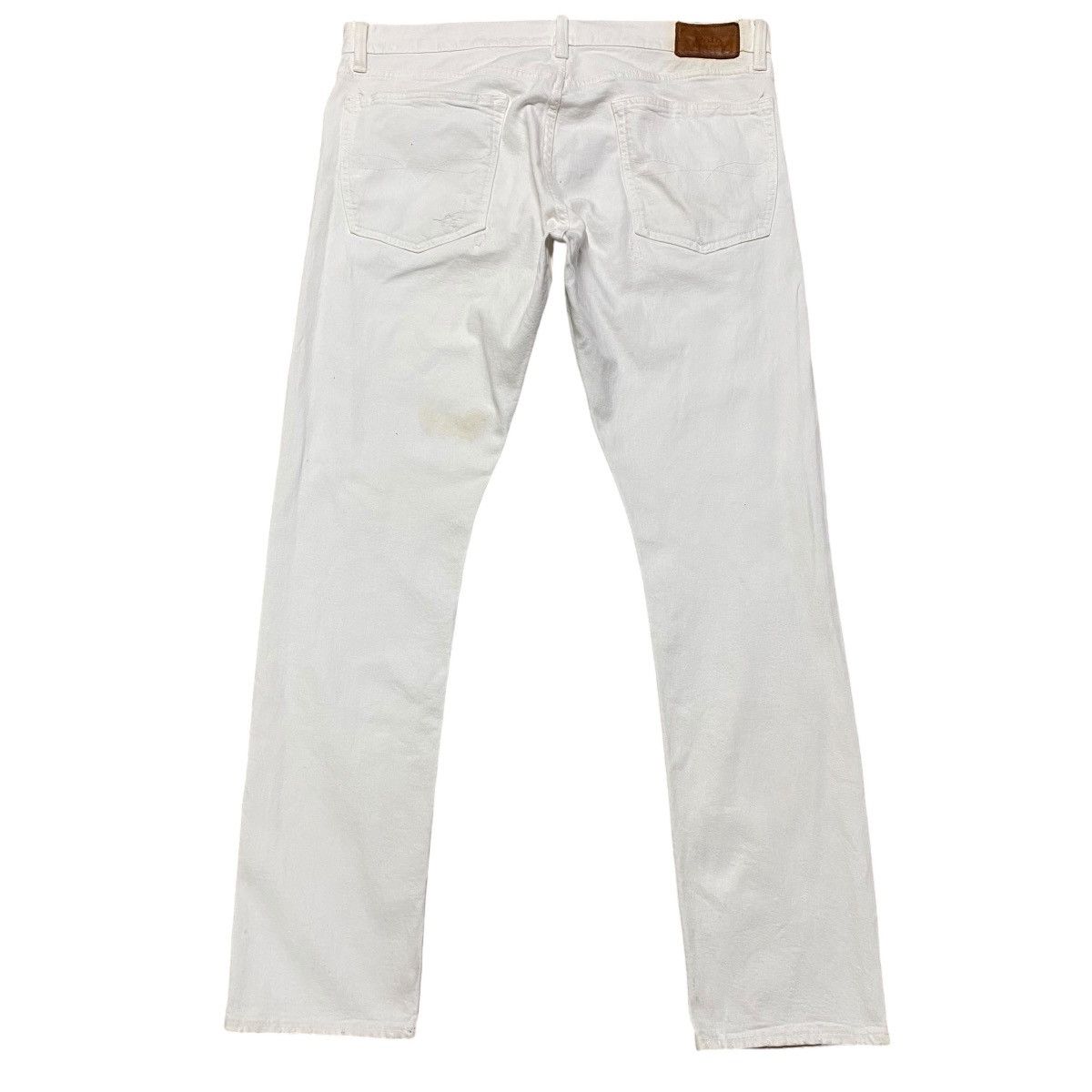 Polo Ralph Lauren Sullivan Slim White Damage Jeans Size US 36 / EU 52 - 3 Thumbnail