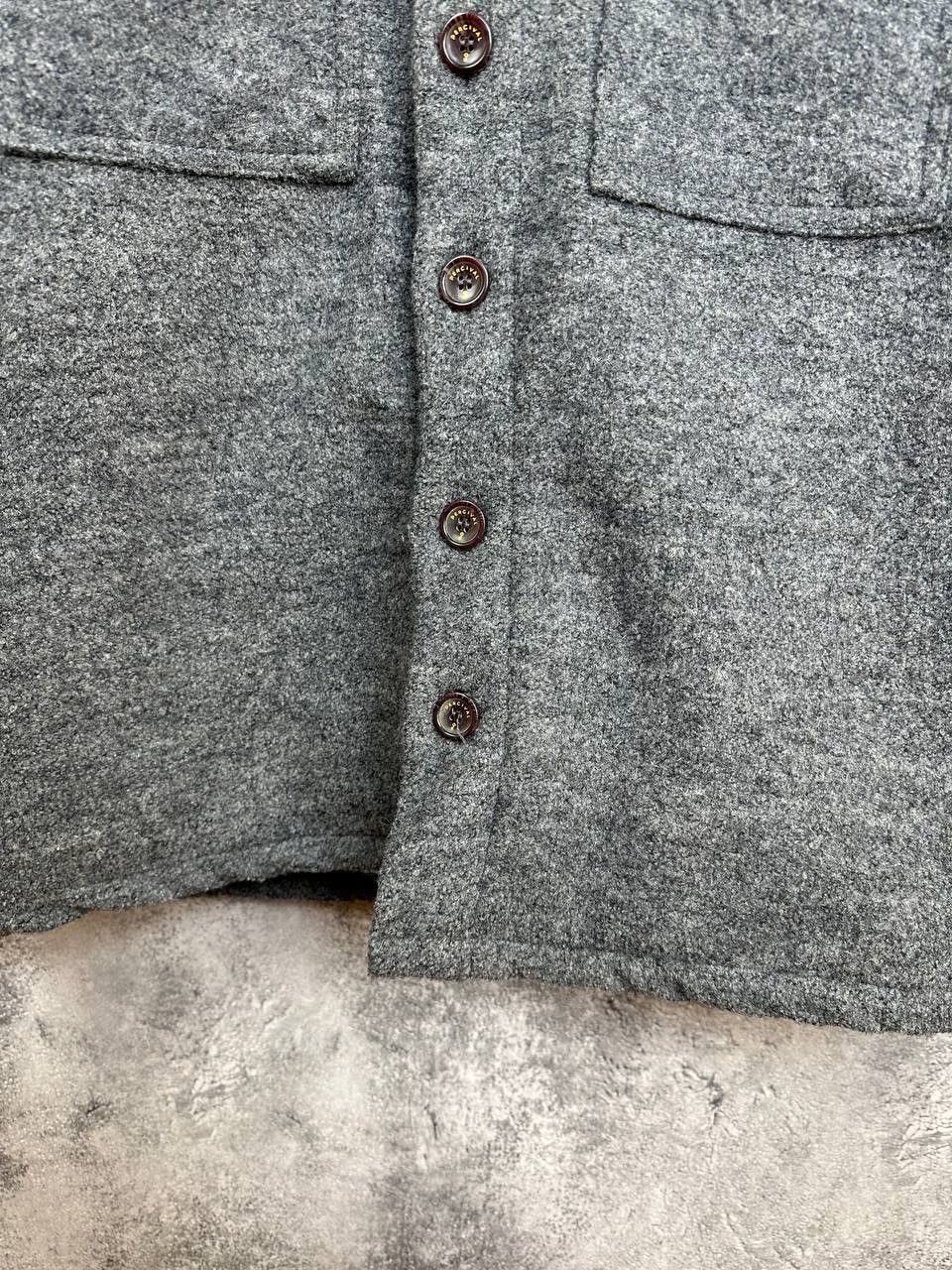 Percival Percival Wool Blend Overshirt Jacket Button Up with Pockets Size US L / EU 52-54 / 3 - 7 Thumbnail