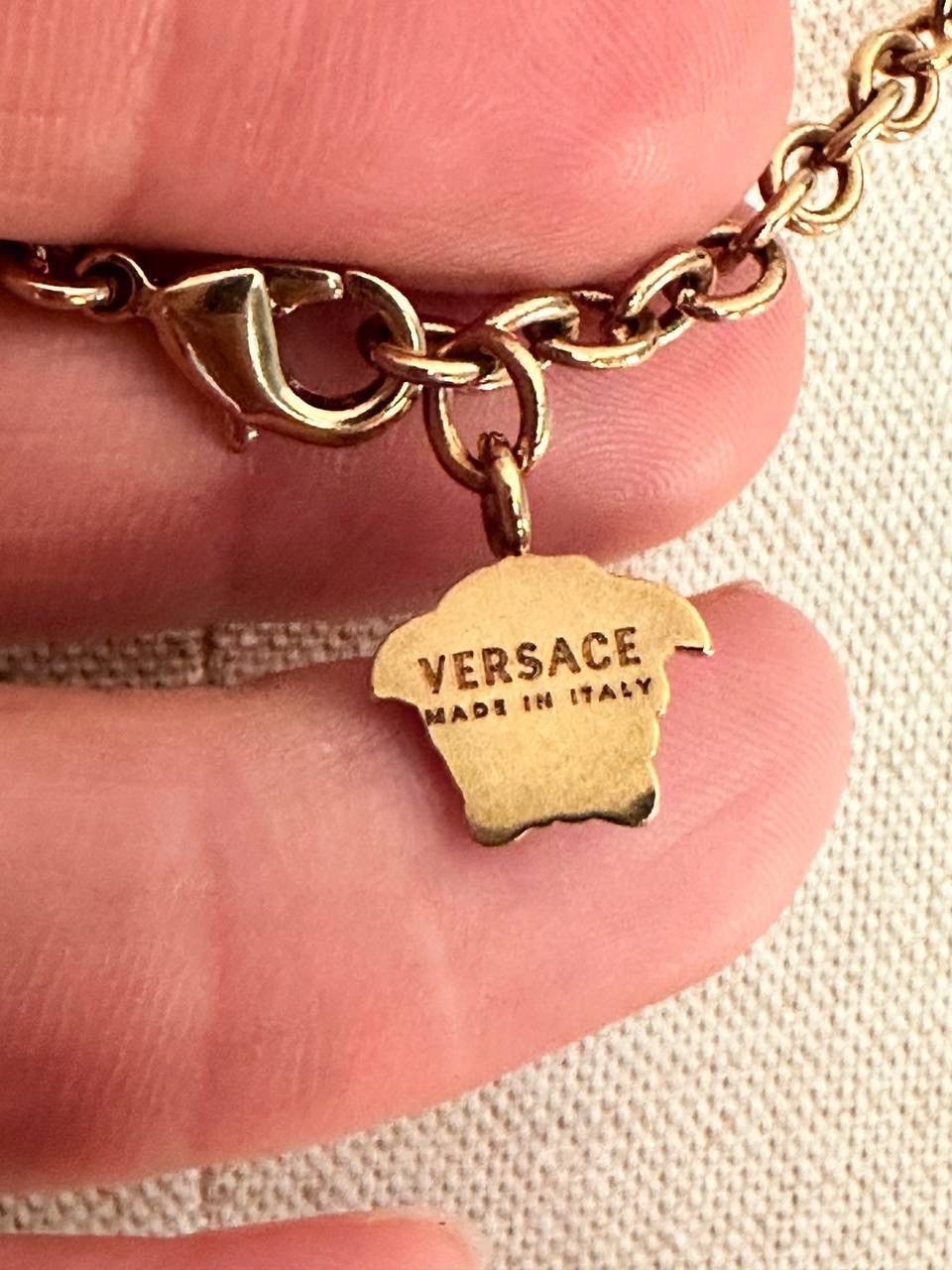 Versace Versace Bracelet Medusa Logo Orange Star Fish Gold Auth Size ONE SIZE - 7 Thumbnail