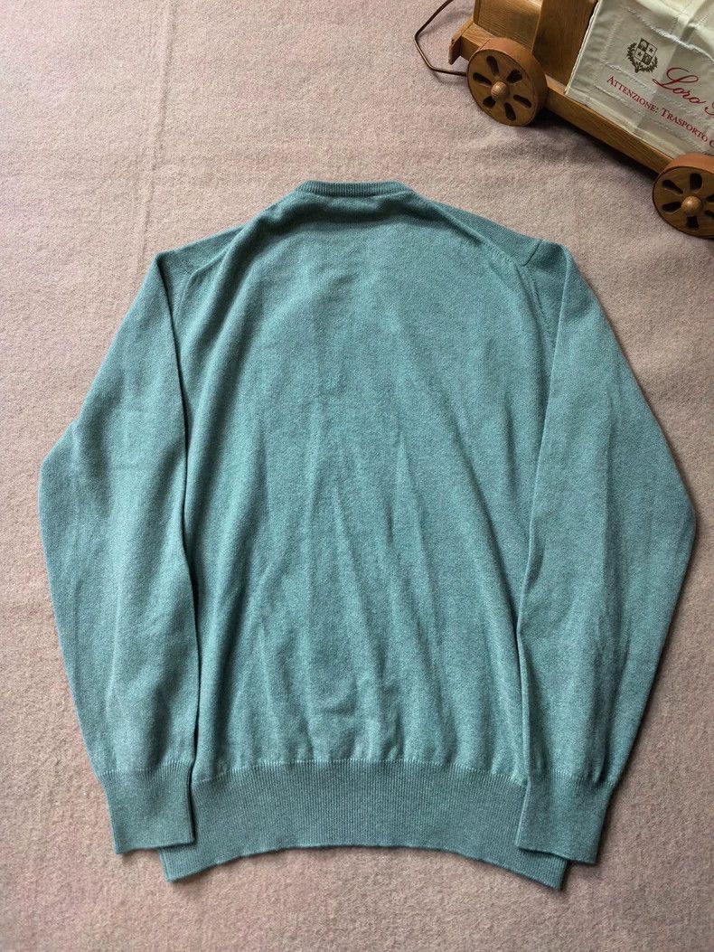 Loro Piana LORO PIANA Small cashmere peach collar sweater Size US L / EU 52-54 / 3 - 4 Thumbnail