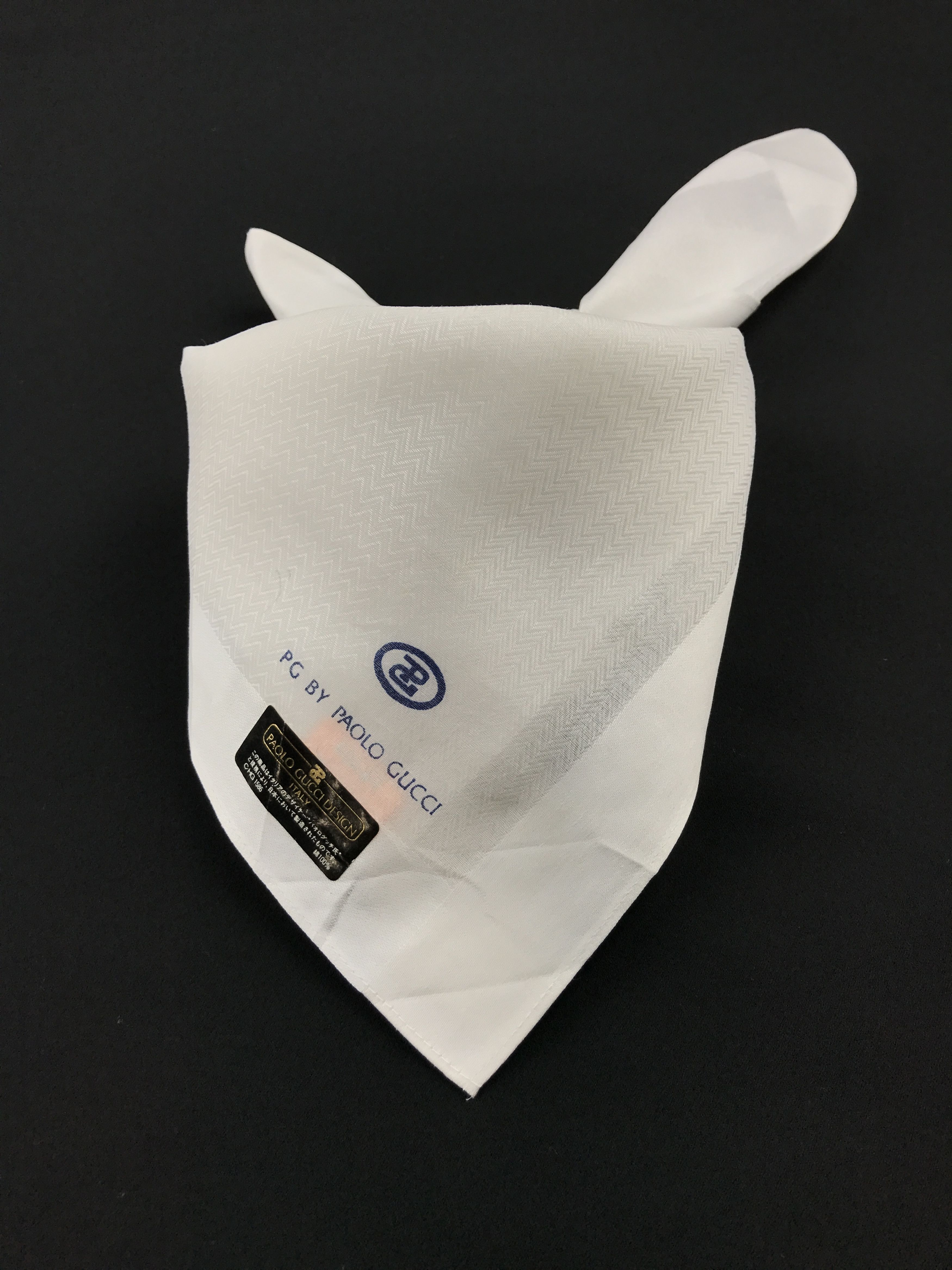 Paolo Gucci × Vintage Vintage Paolo Gucci Bandana Neckerchief Handkerchief Size ONE SIZE - 3 Thumbnail