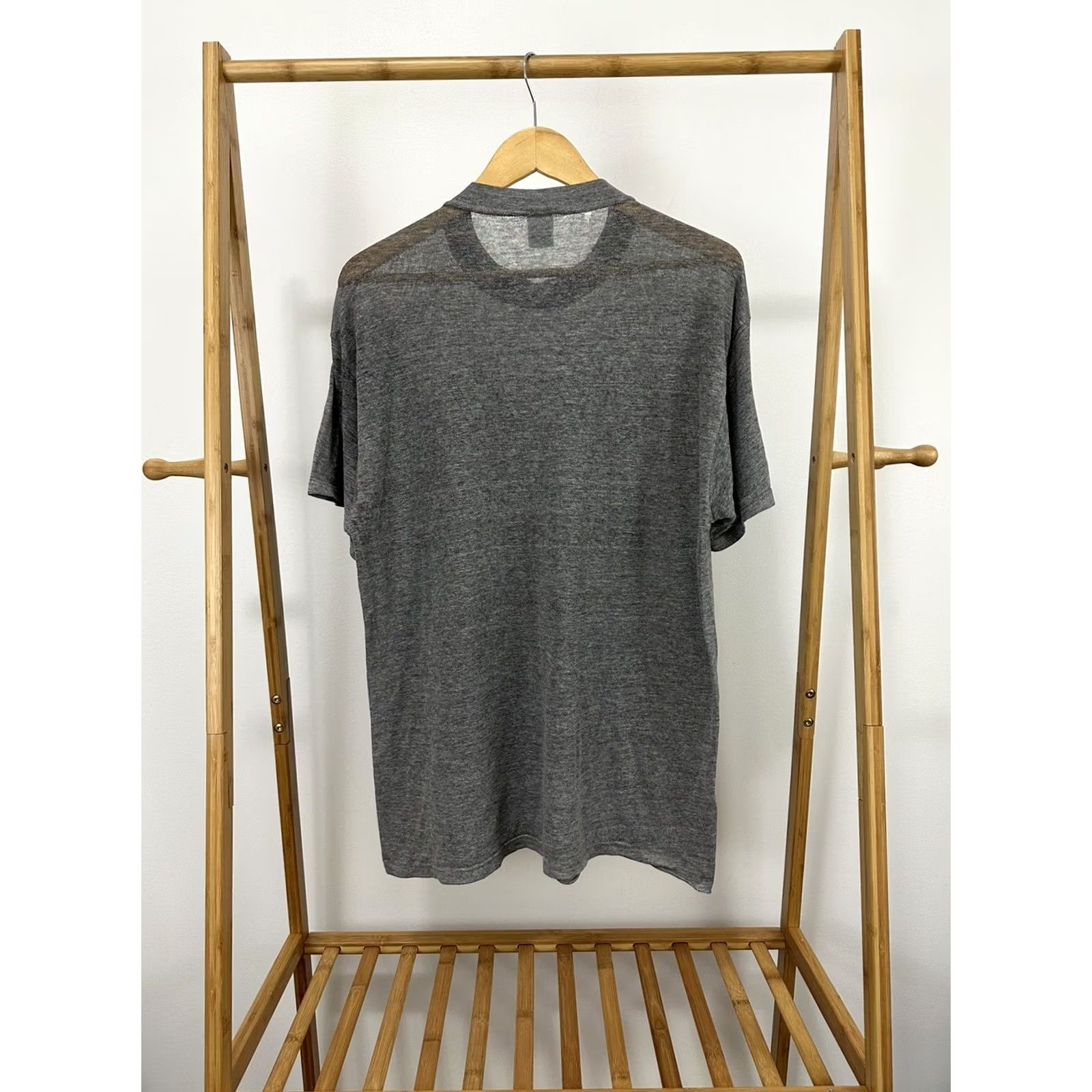 Russell Athletic VTG 80s Russell Athletic T-Shirt WIP 50/50 Gray Size L Mens Short Sleeve Shirt Shirt Grunge Work Vintage 80s Size US L / EU 52-54 / 3 - 2 Thumbnail