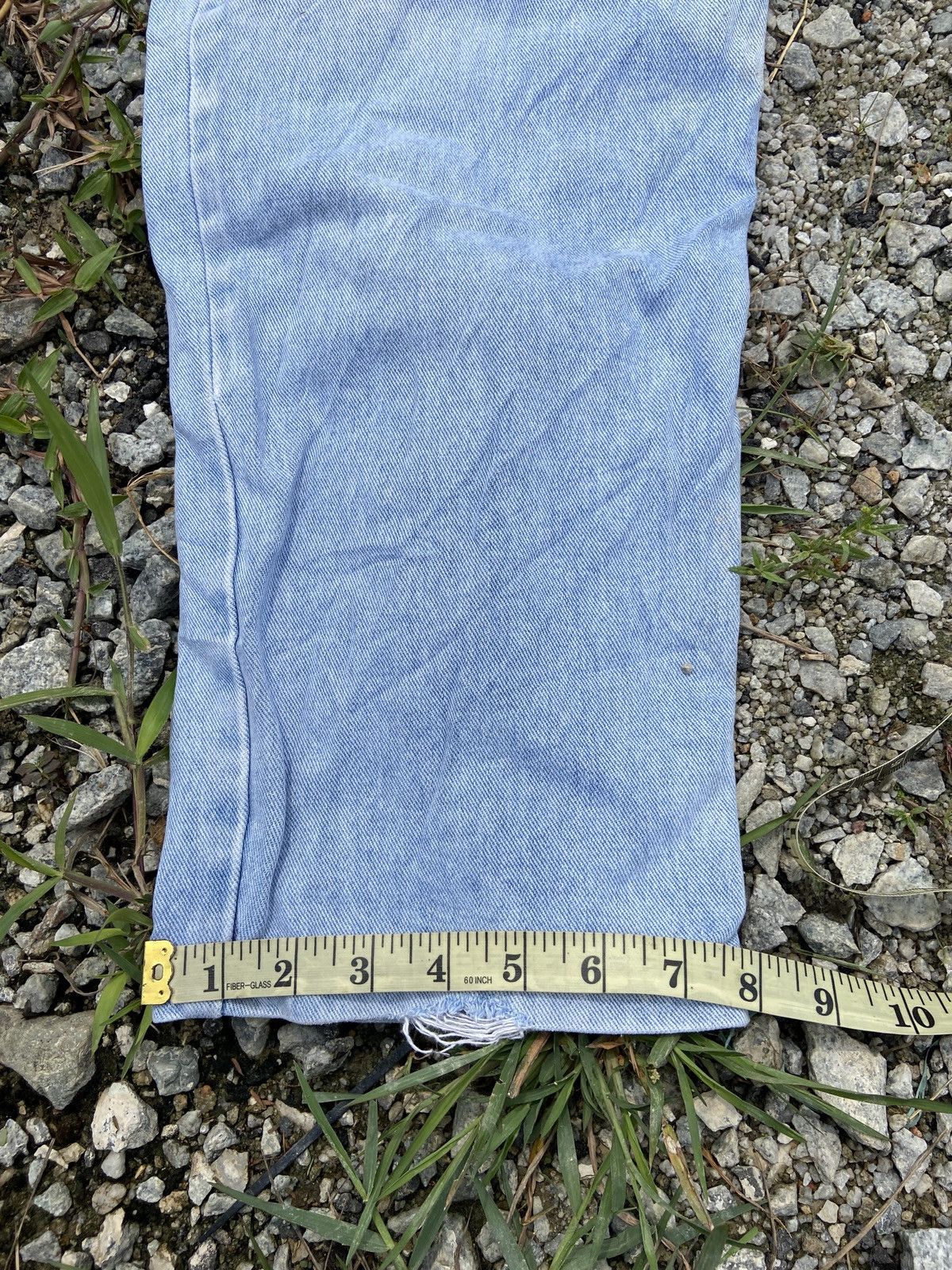 Ermenegildo Zegna Vintage Distressed Zegna Denim Size US 35 - 11 Thumbnail